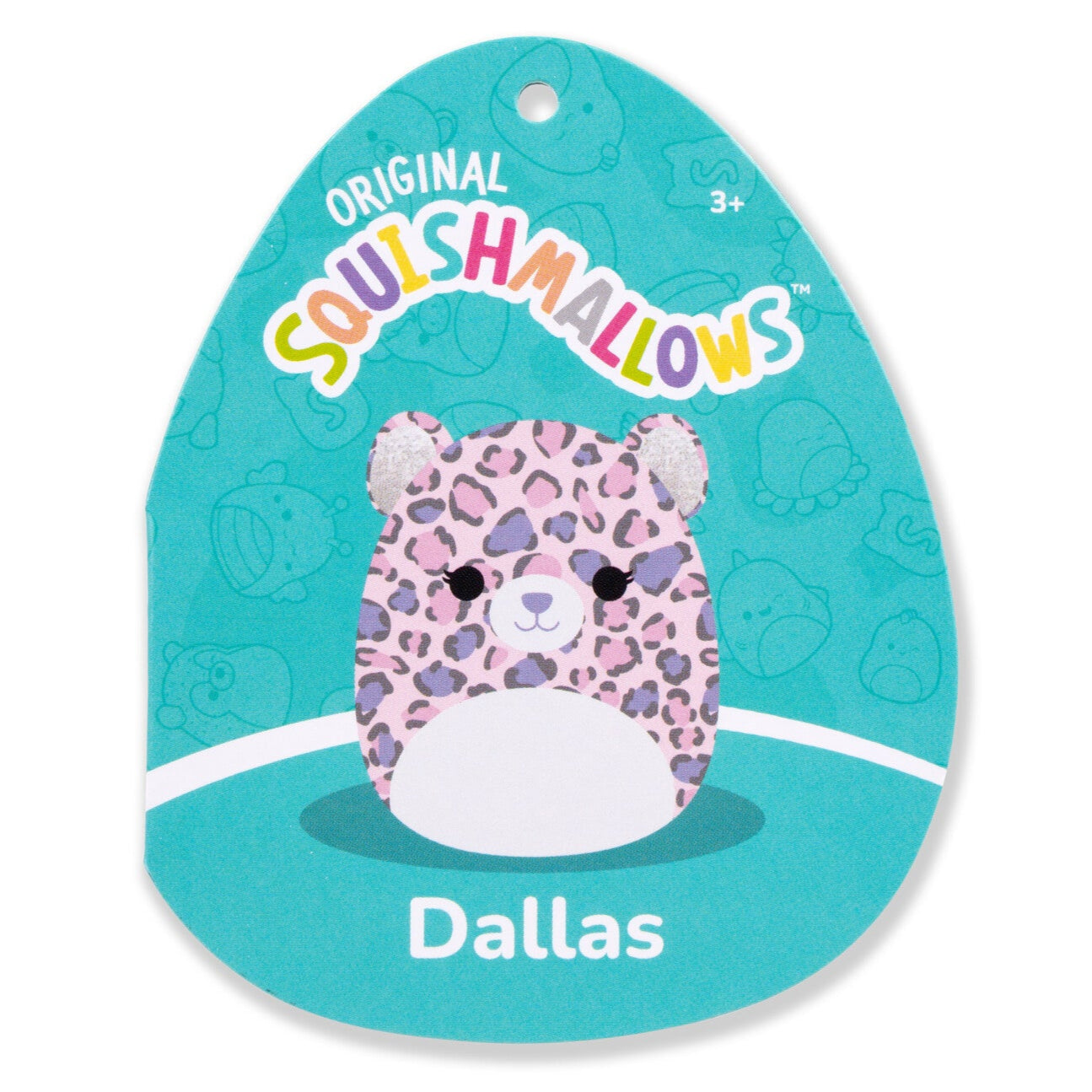12-Inch Dallas the Pink and Purple Leopard