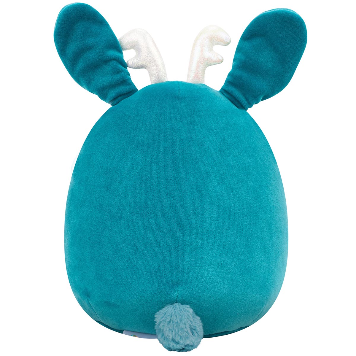 8-Inch Aspen the Sea Green Jackalope with Iridescent Horns