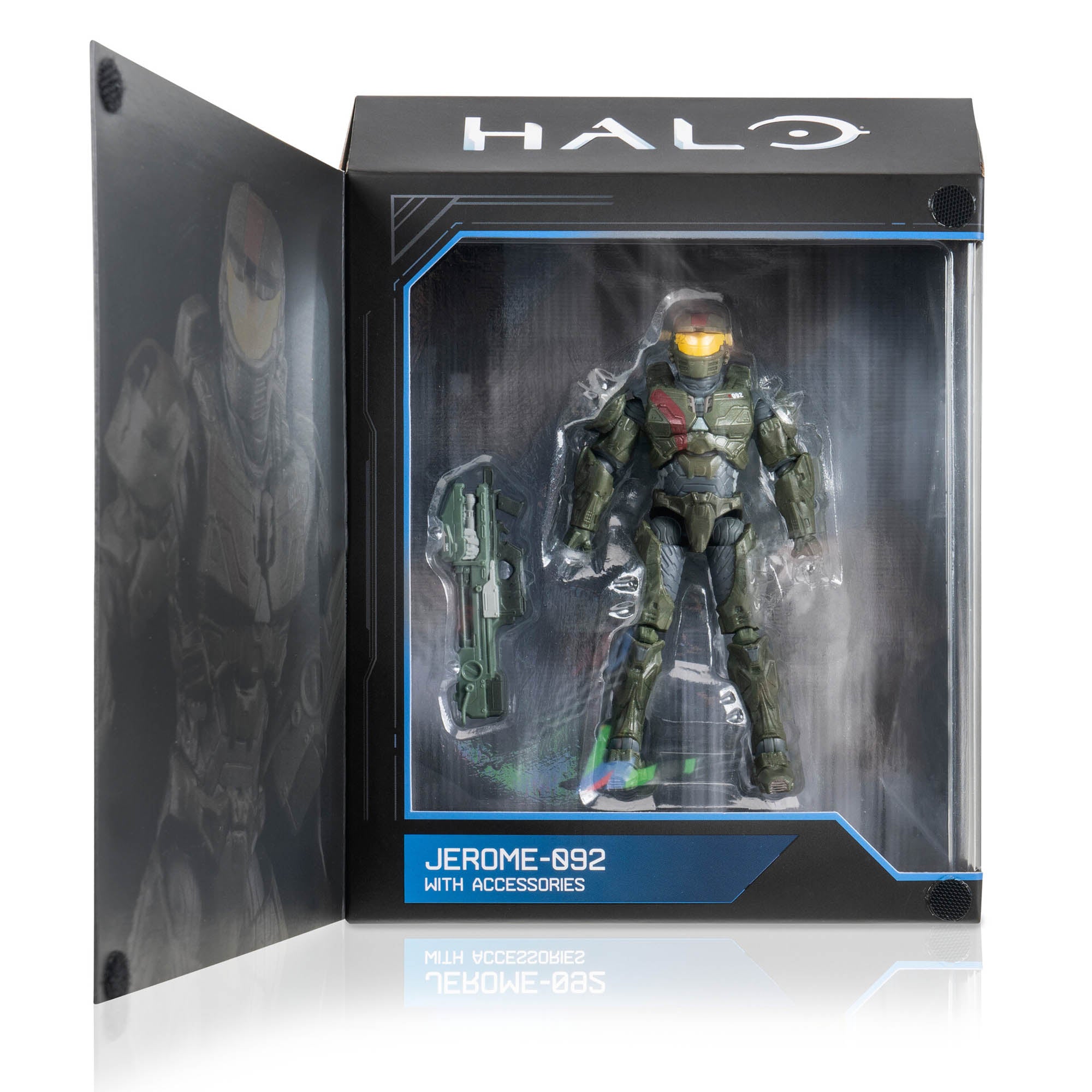 Halo Jerome-092 (Halo Wars 2) - Deluxe 4-Inch Articulated Figure with Spartan Laser