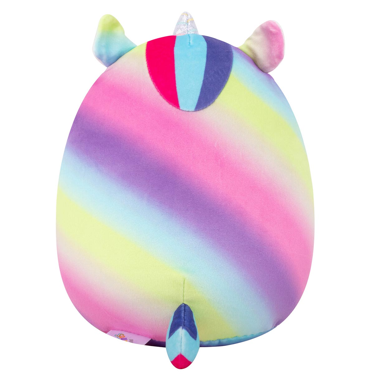 8-Inch Clarissa the Rainbow Unicorn with Fuzzy Belly