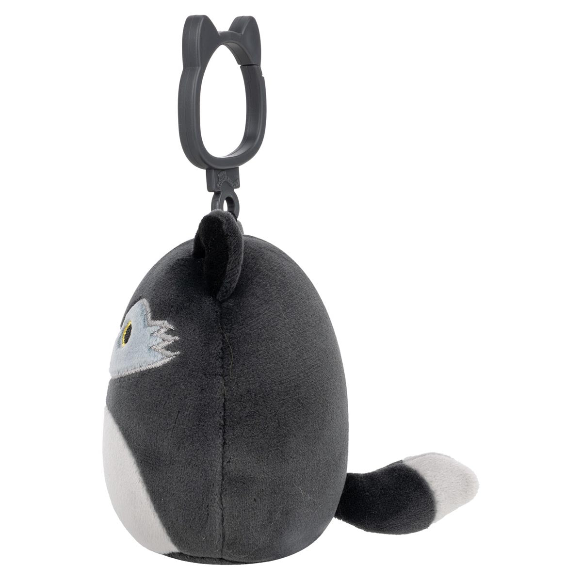 3.5-Inch Dmitri the Dark Grey Wolf Clip