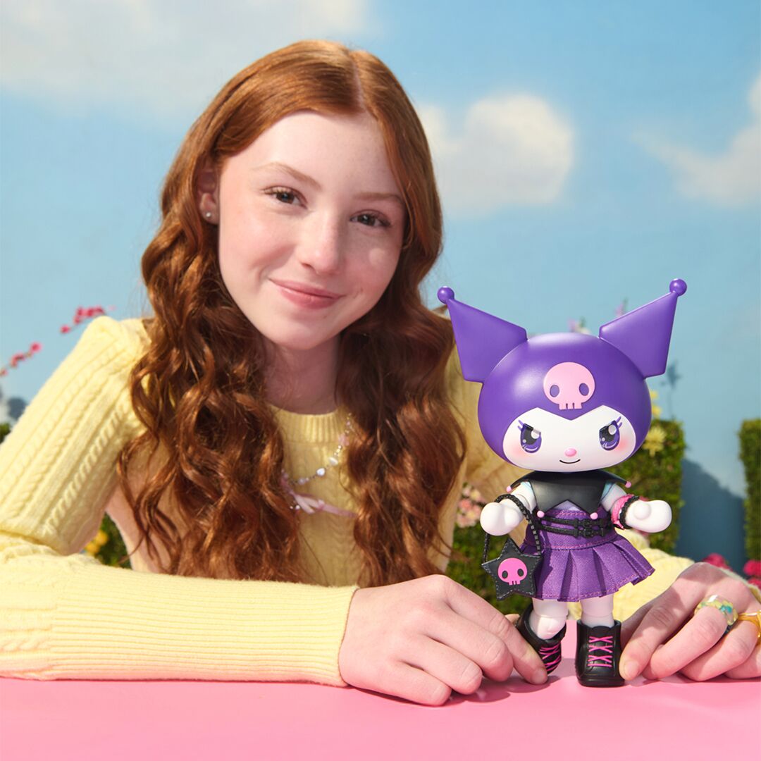 Hello Kitty and Friends Premier 8-Inch Classic Kuromi Articulated Figure