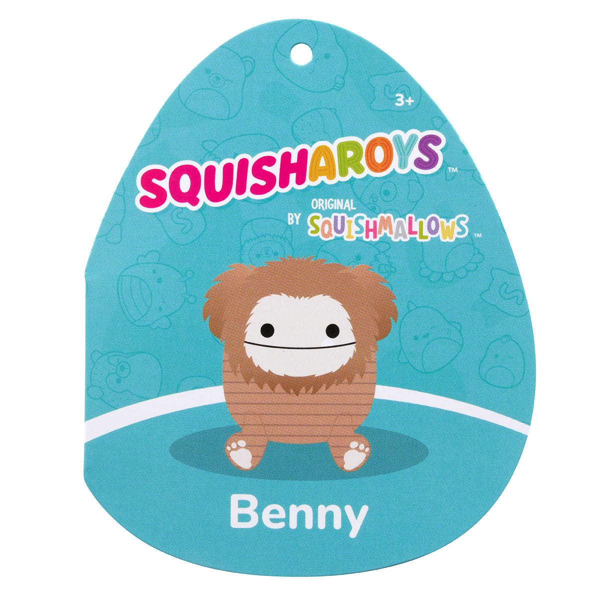 8-Inch Benny the Brown Corduroy Bigfoot
