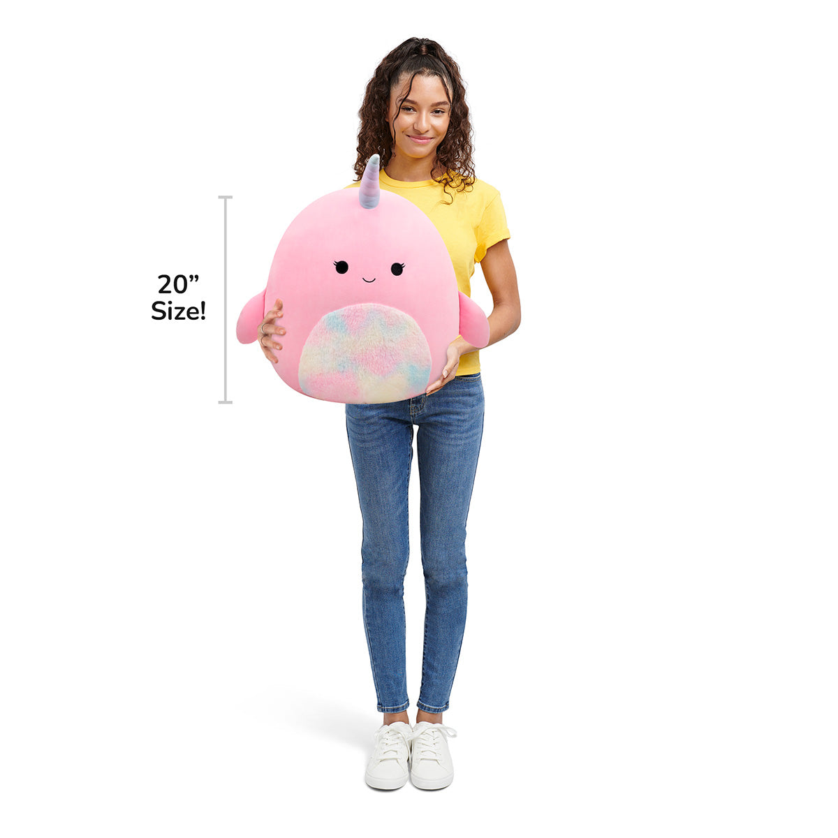 20-Inch Esme the Pink Narwhal
