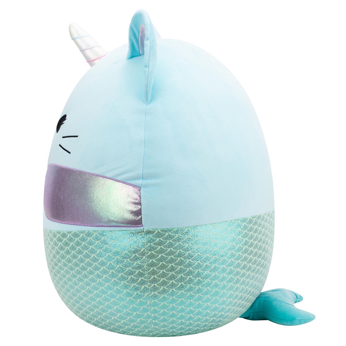 20-Inch Svetlana the Teal Caticorn Mermaid