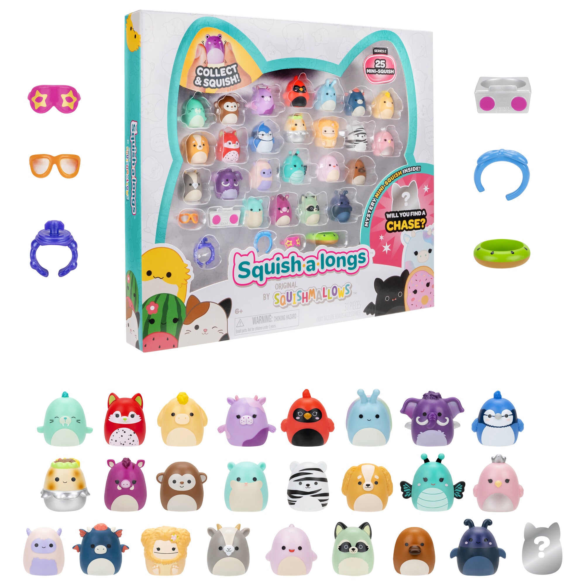 Squish-a-longs Mini-Squish 25-Pack