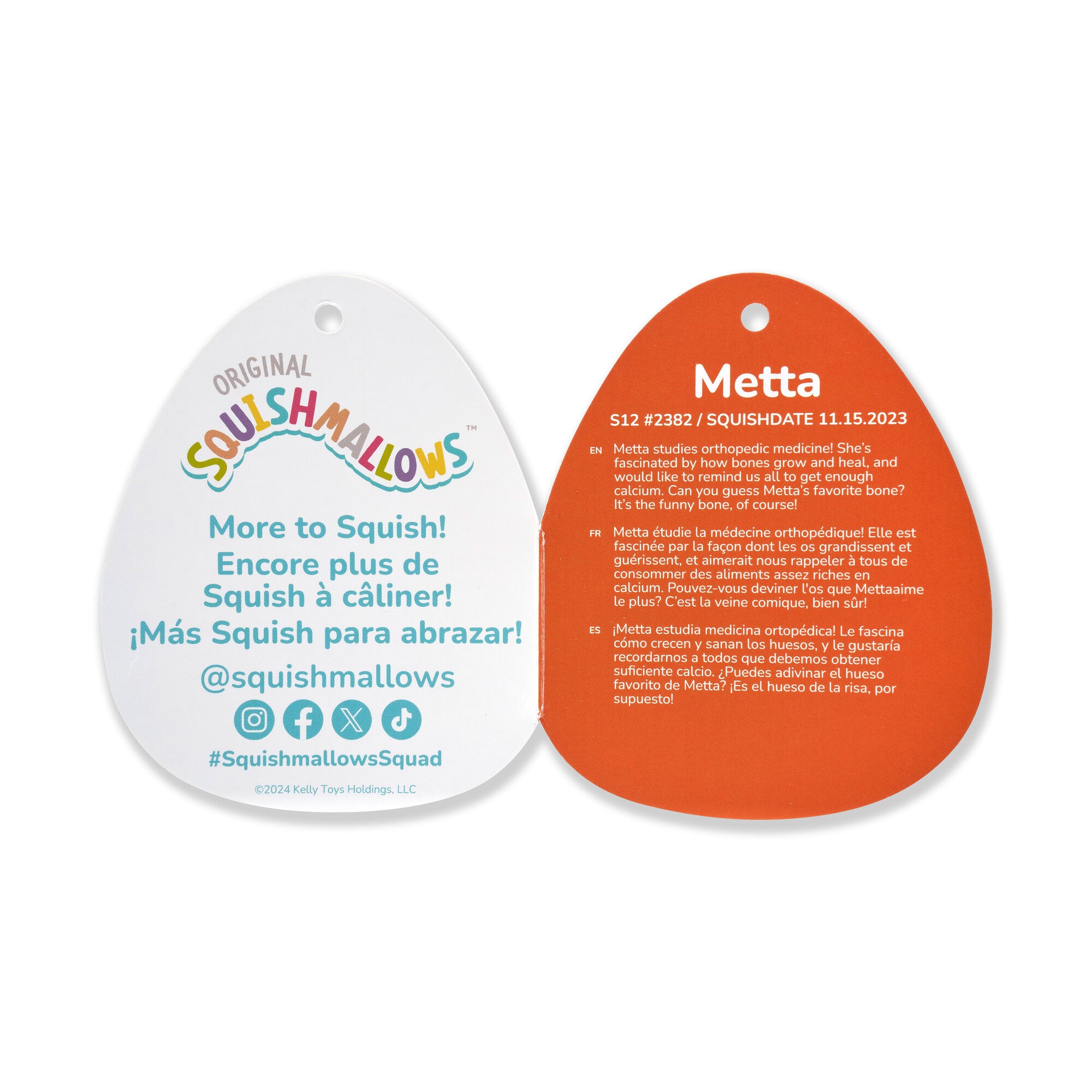 12-Inch Metta the Navy Blue Cat With Celestial Spots