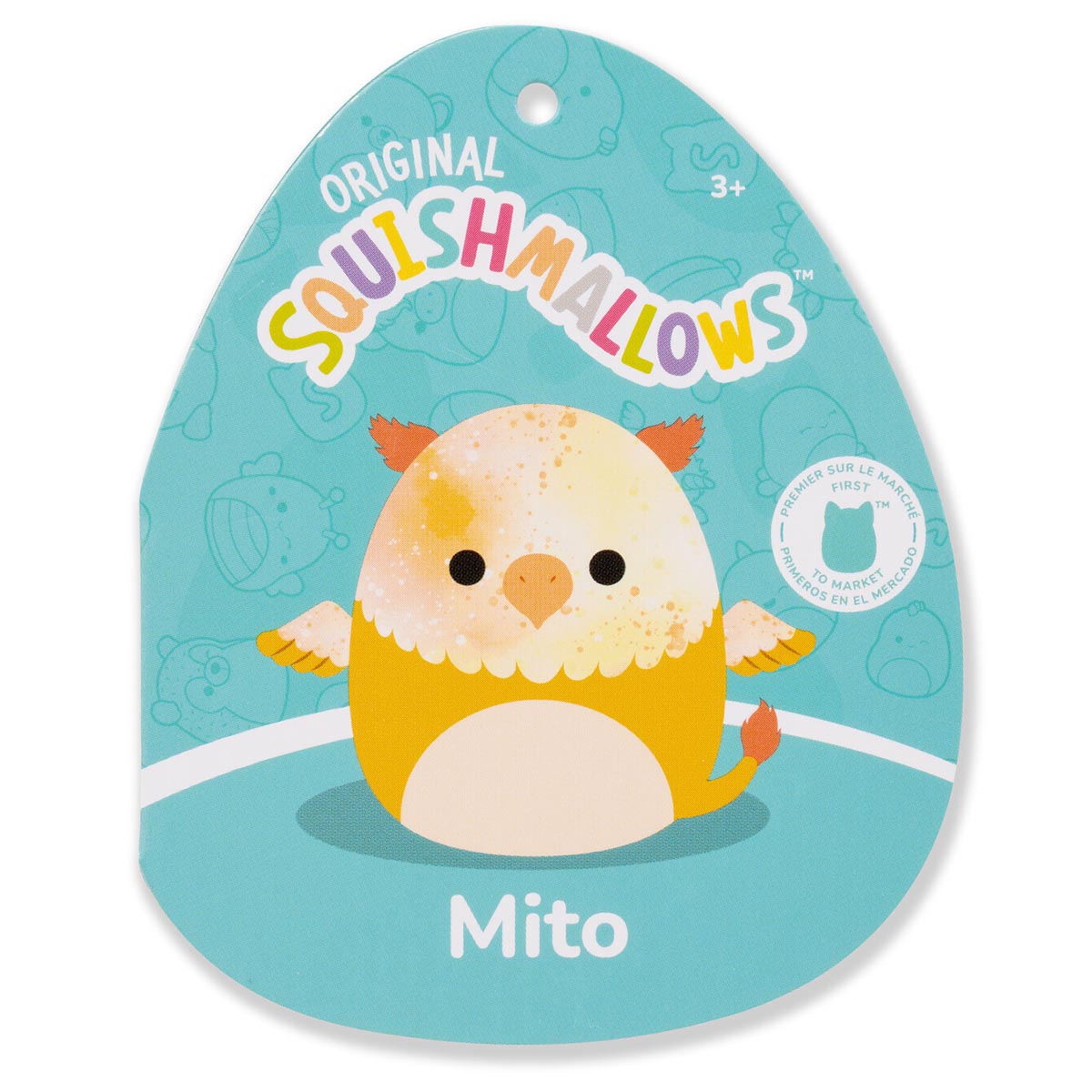 12-Inch Mito the Yellow Tie-Dye Griffin