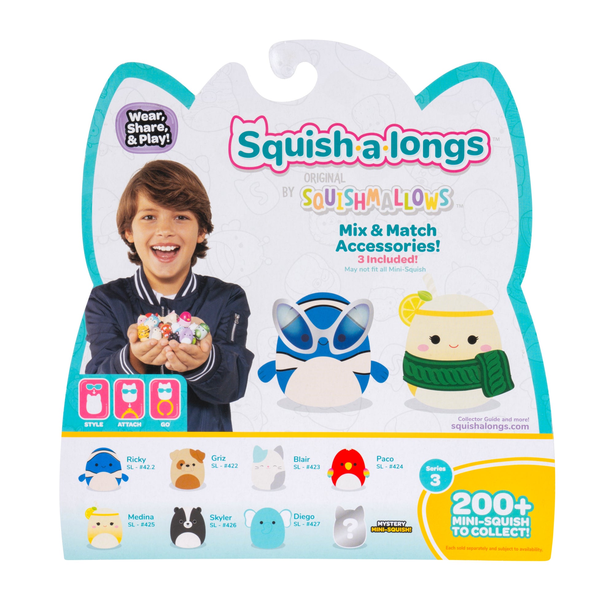 Squish-a-longs Mini-Squish 8-Pack Style 4