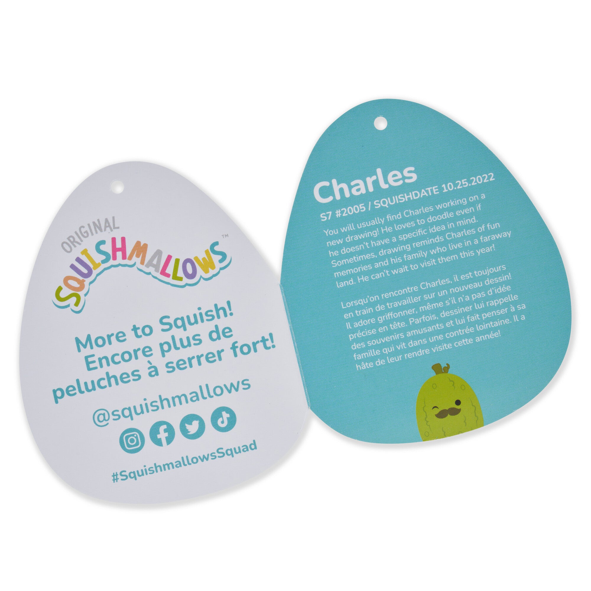 12-Inch Charles Pickle with Mustache