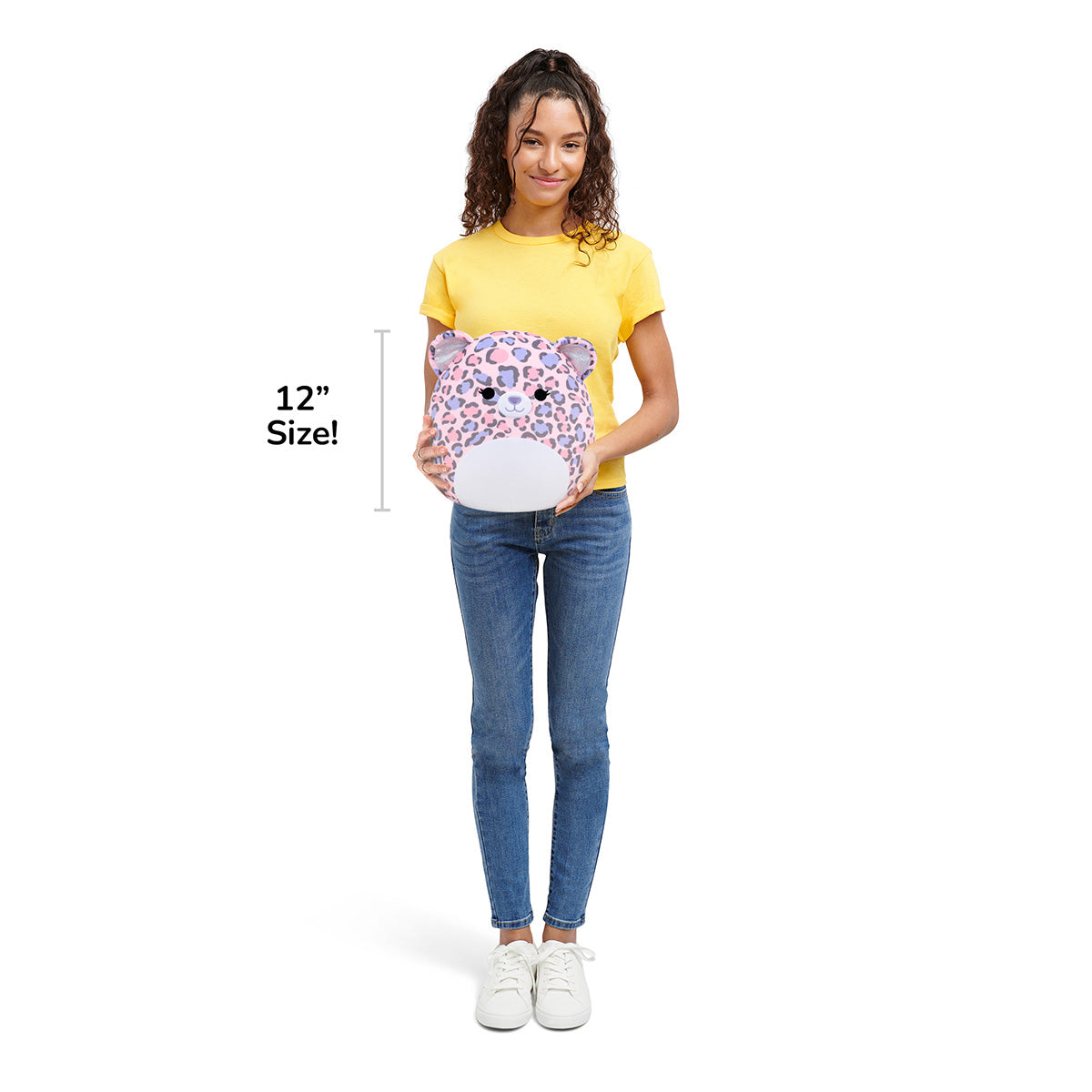12-Inch Dallas the Pink and Purple Leopard