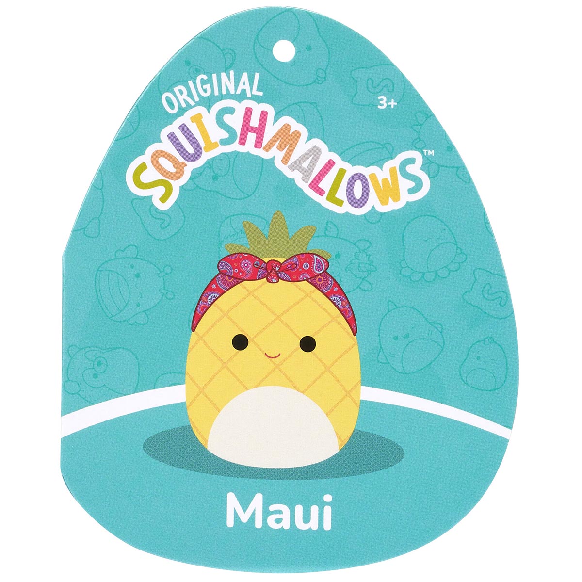 8-Inch Maui the Pineapple with Paisley Headband