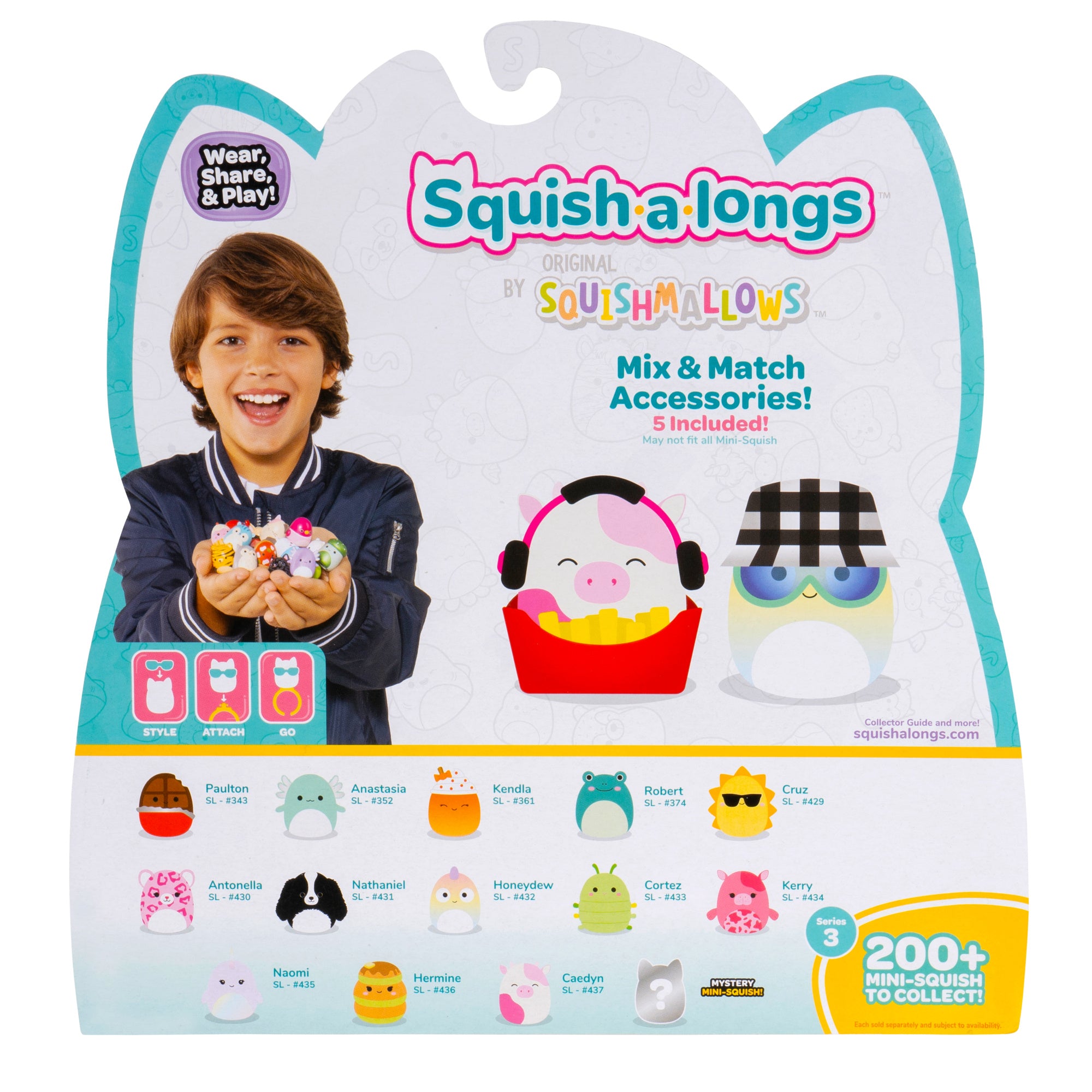 Squish-a-longs Mini-Squish 14-Pack Style 1