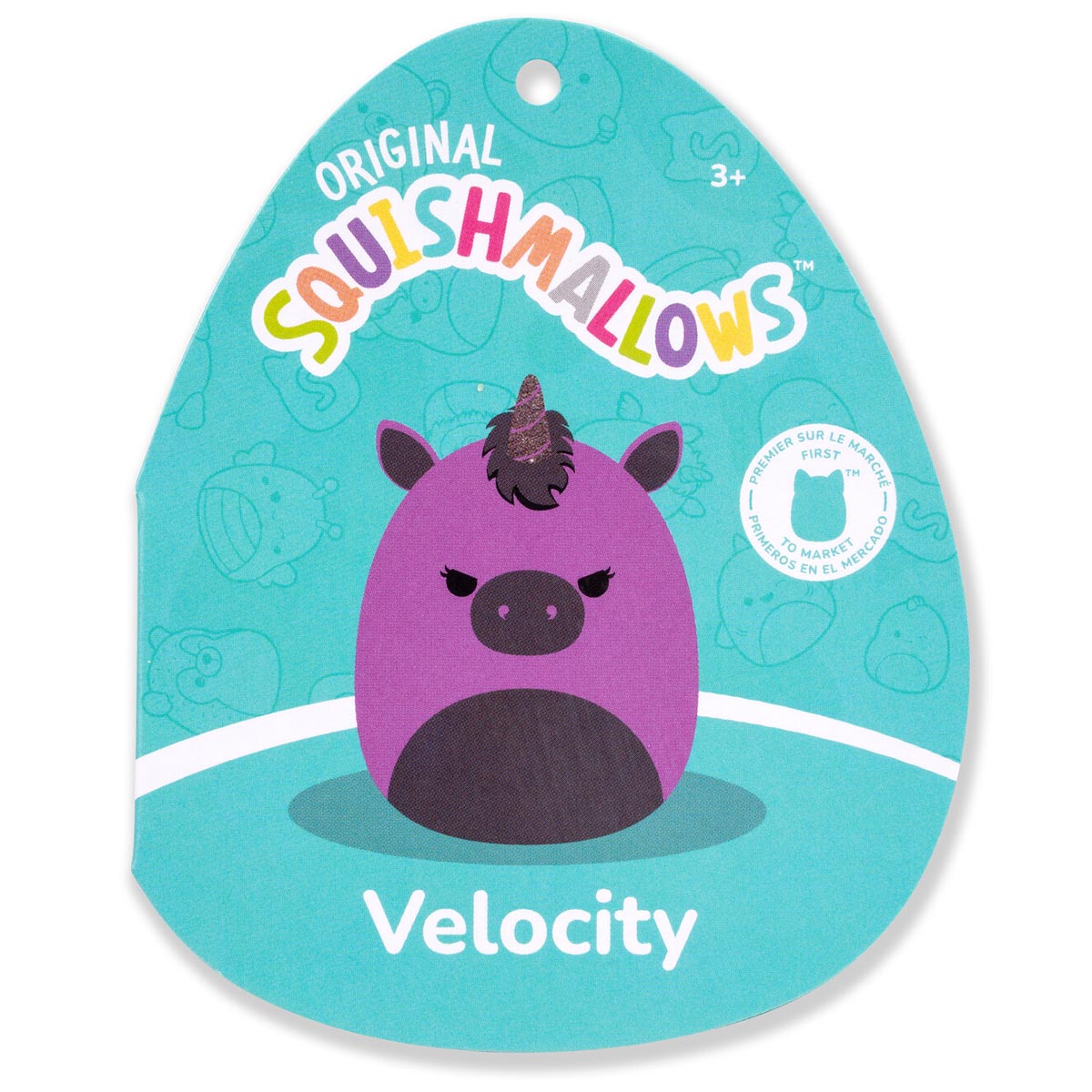 14-Inch Velocity the Purple and Black Unicorn