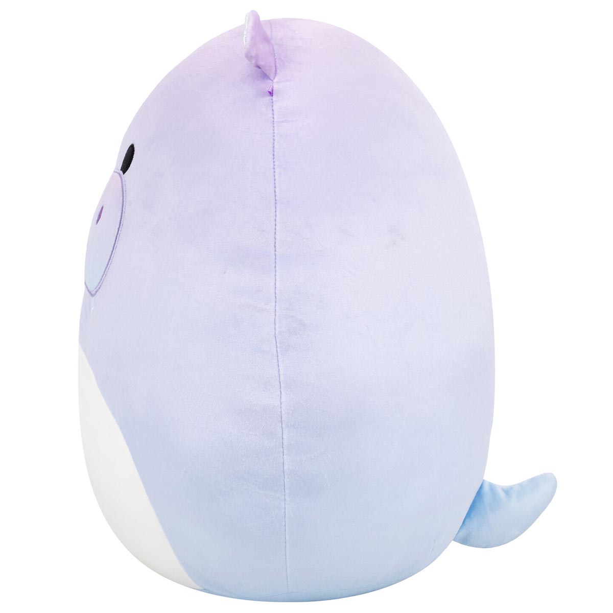 14-Inch Benedict the Purple Gradient Hippo with Sparkly Ears