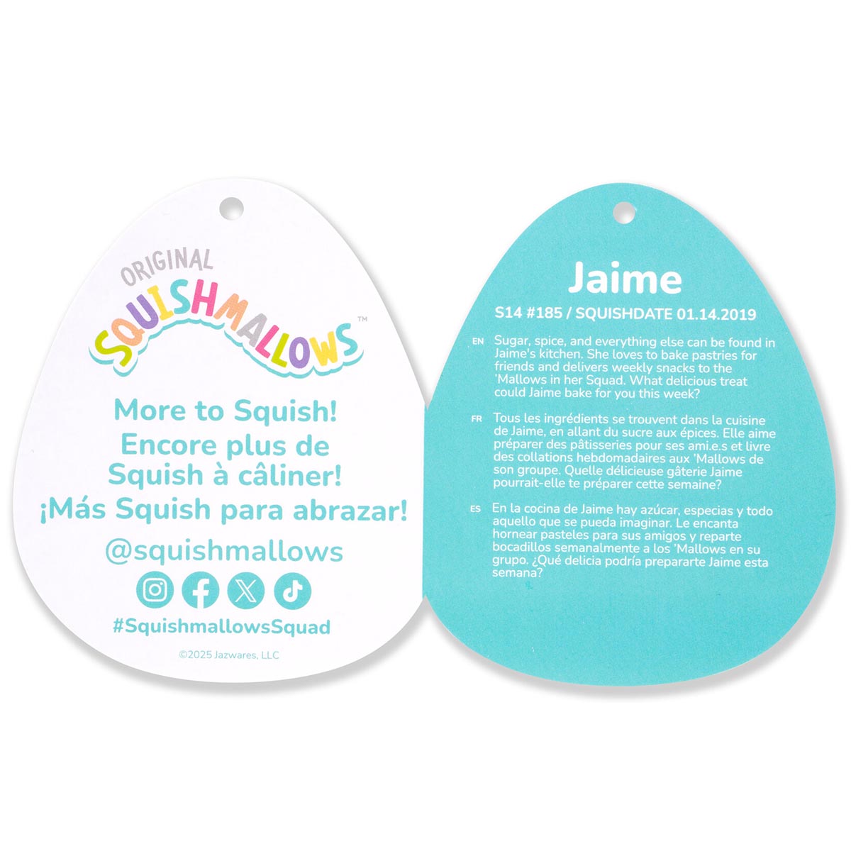 14-Inch Jaime the Rainbow Tie-Dye Pegasus