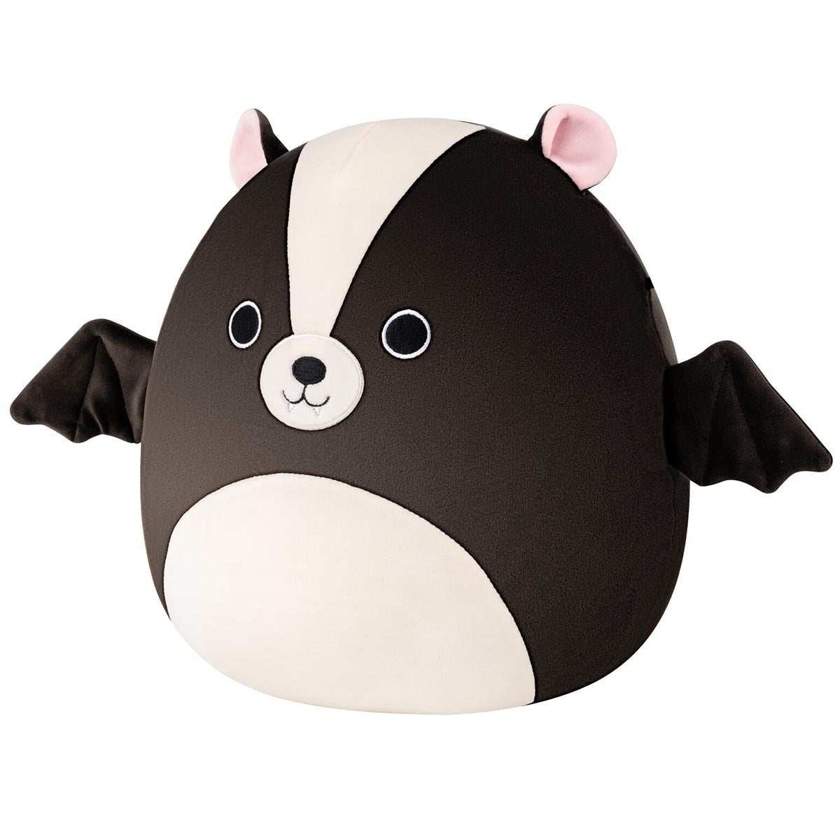 12-Inch Skyler the Black and White Skunk Bat