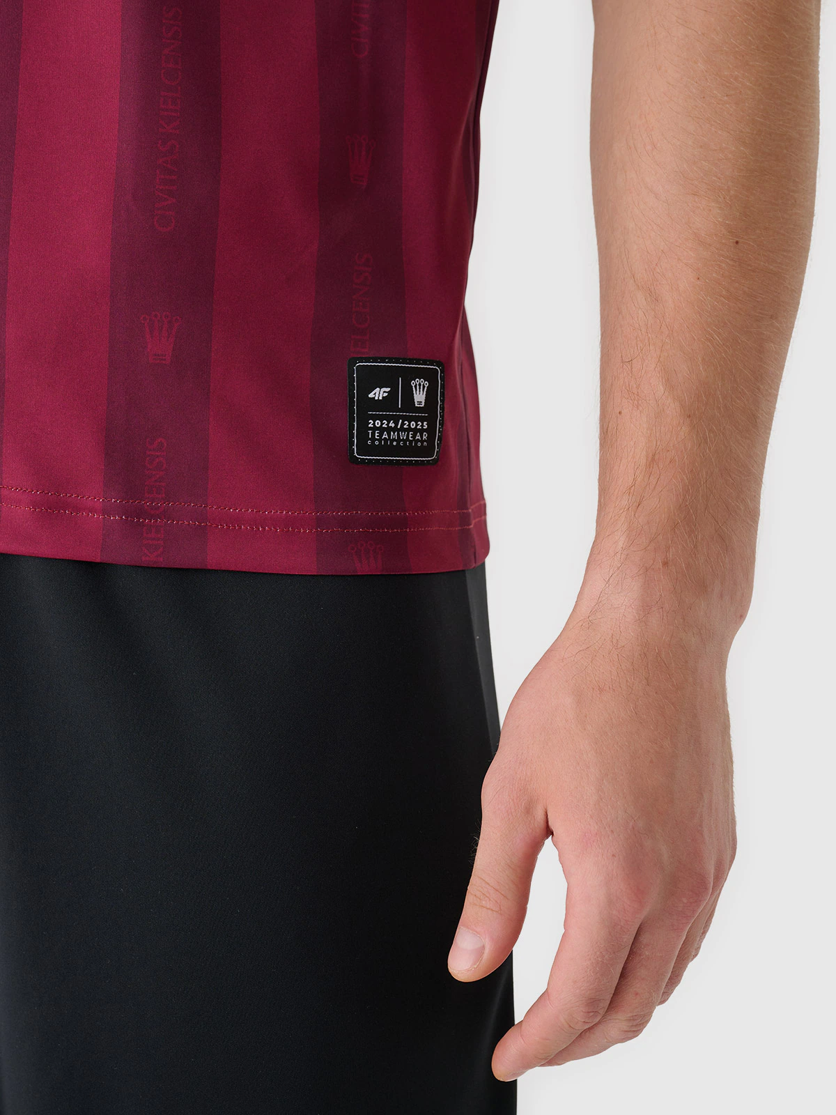 Koszulka klubowa domowa z sezonu 2024/25 męska 4F x Korona Kielce - multikolor