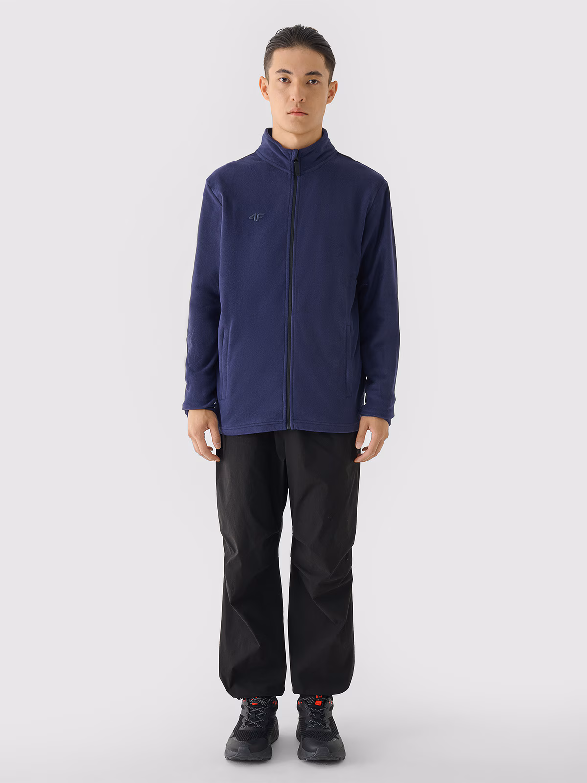 Polar ze stójką regular męski - granatowy