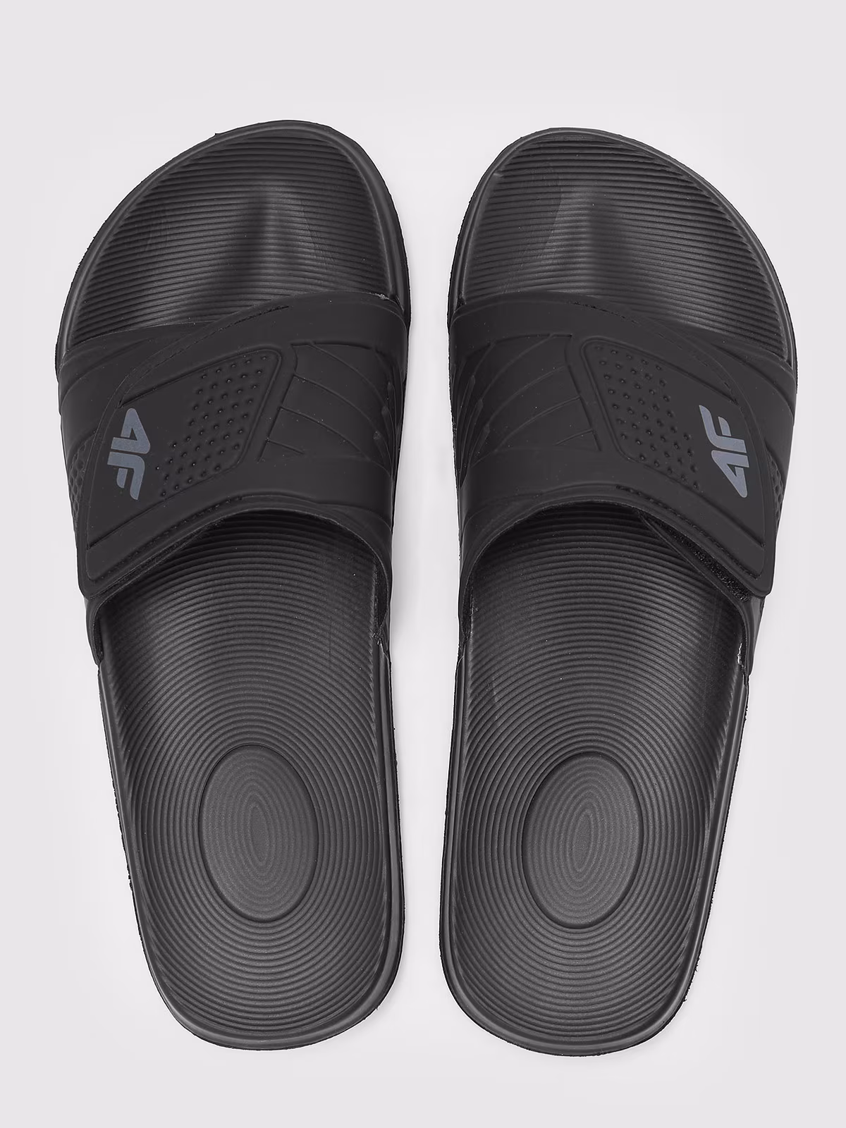 Klapki męskie - czarne