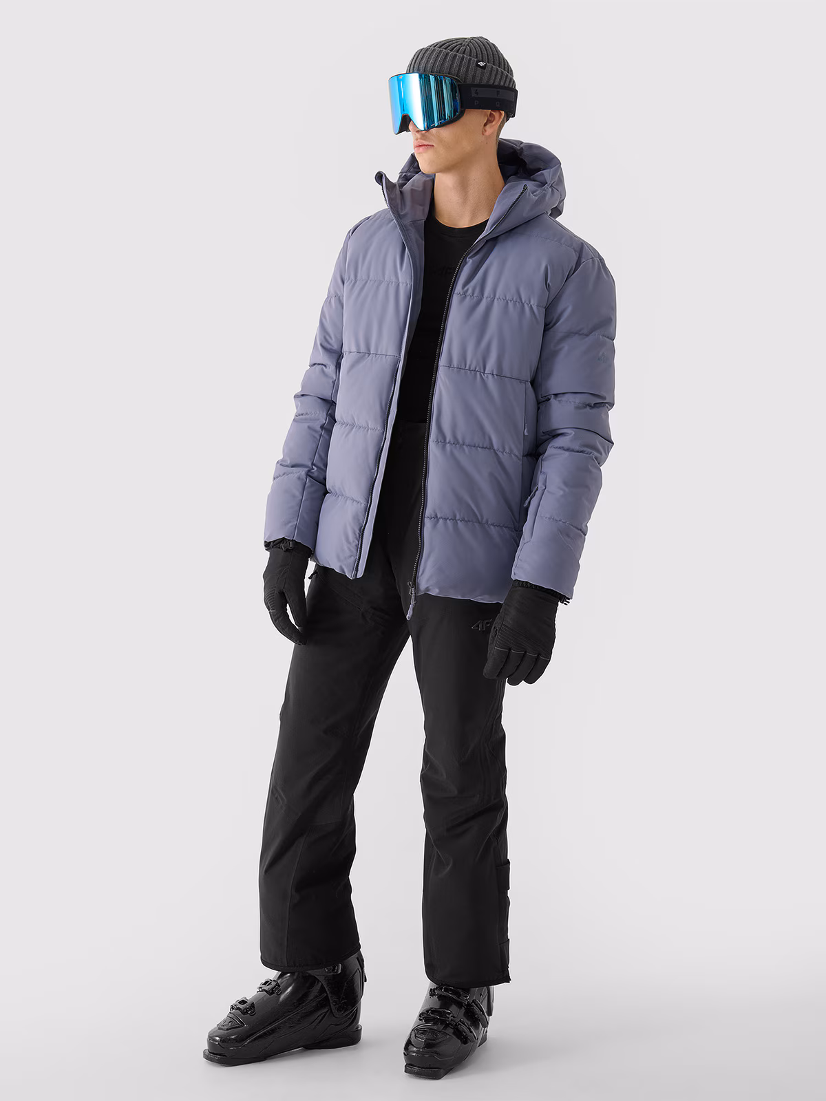 Kurtka narciarska membrana 5000 męska - khaki