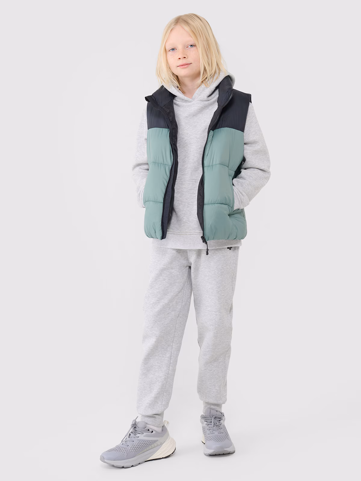 Spodnie dresowe joggery chłopięce - czarne