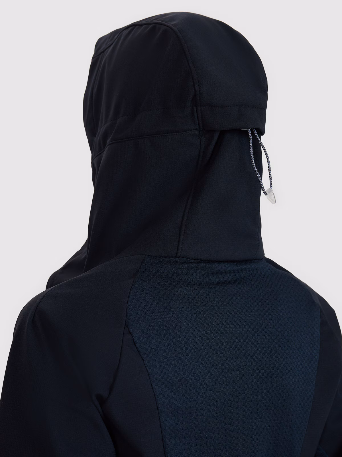 Kurtka softshell wiatroodporna membrana 10000 damska - czarna
