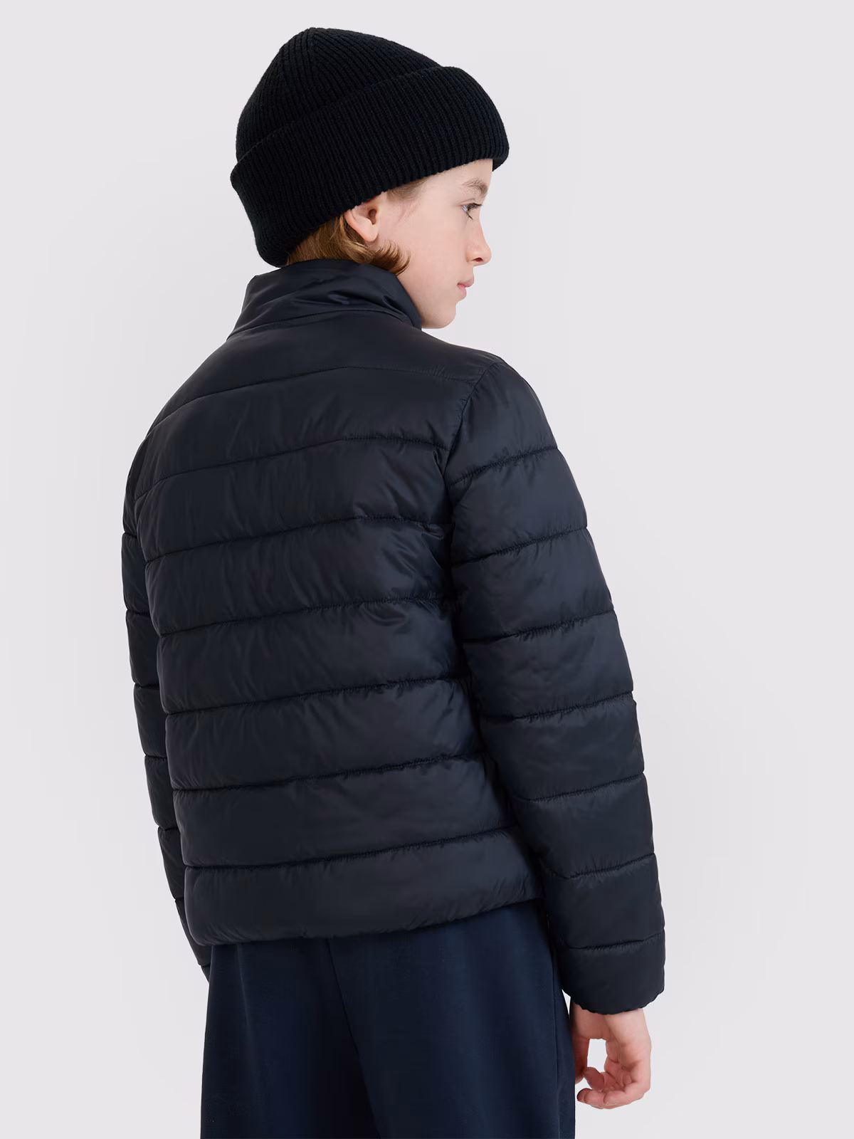 Kurtka puchowa z wypełnieniem syntetycznym chłopięca - zielona