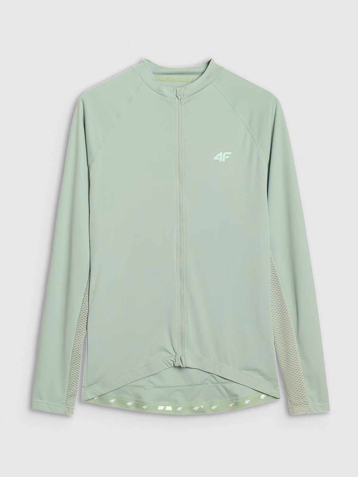 Longsleeve rowerowy szybkoschnący męski - turkusowy