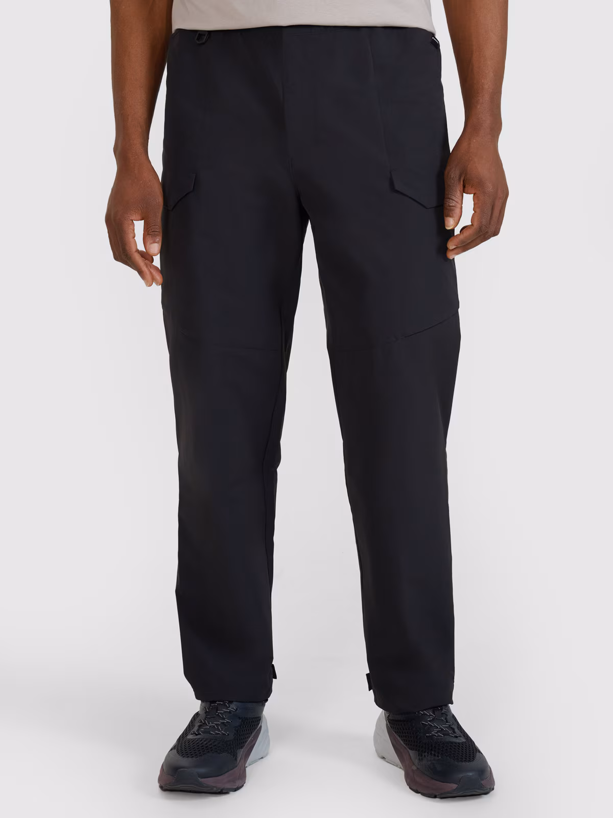 Spodnie casualowe męskie - czarne