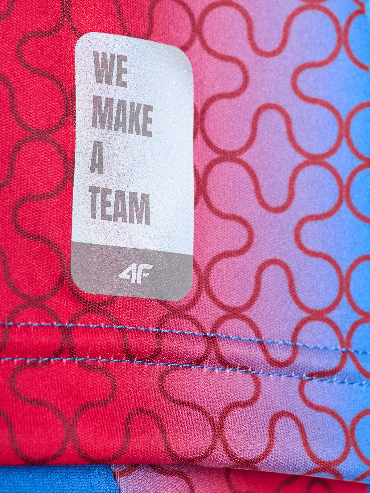 Koszulka klubowa wyjazdowa z sezonu 2024/25 męska 4F x Piast Gliwice - multikolor