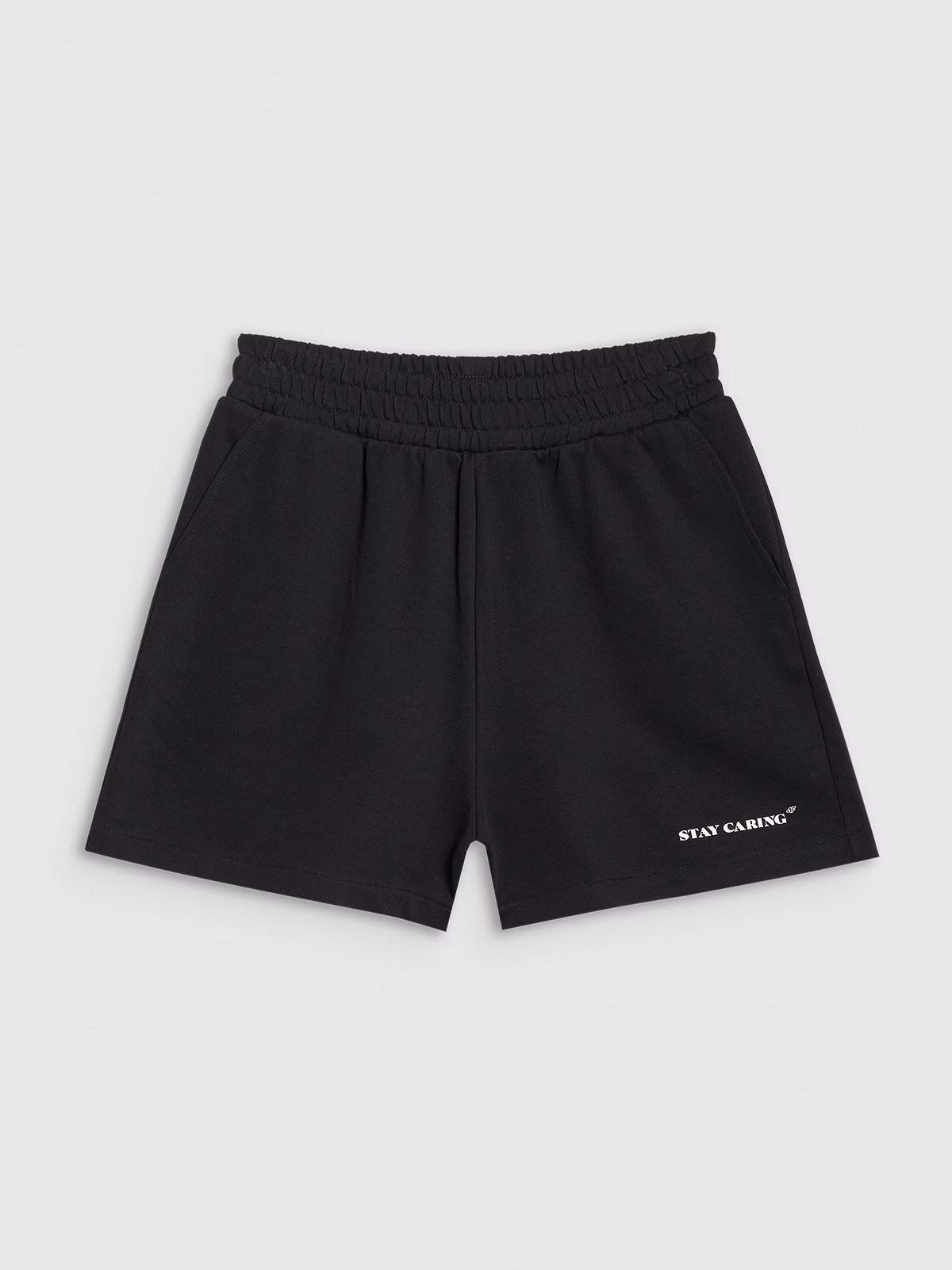 Spodenki dresowe damskie - łososiowe