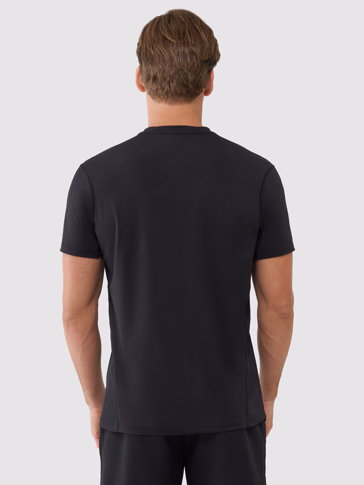 Koszulka treningowa regular szybkoschnąca męska - khaki