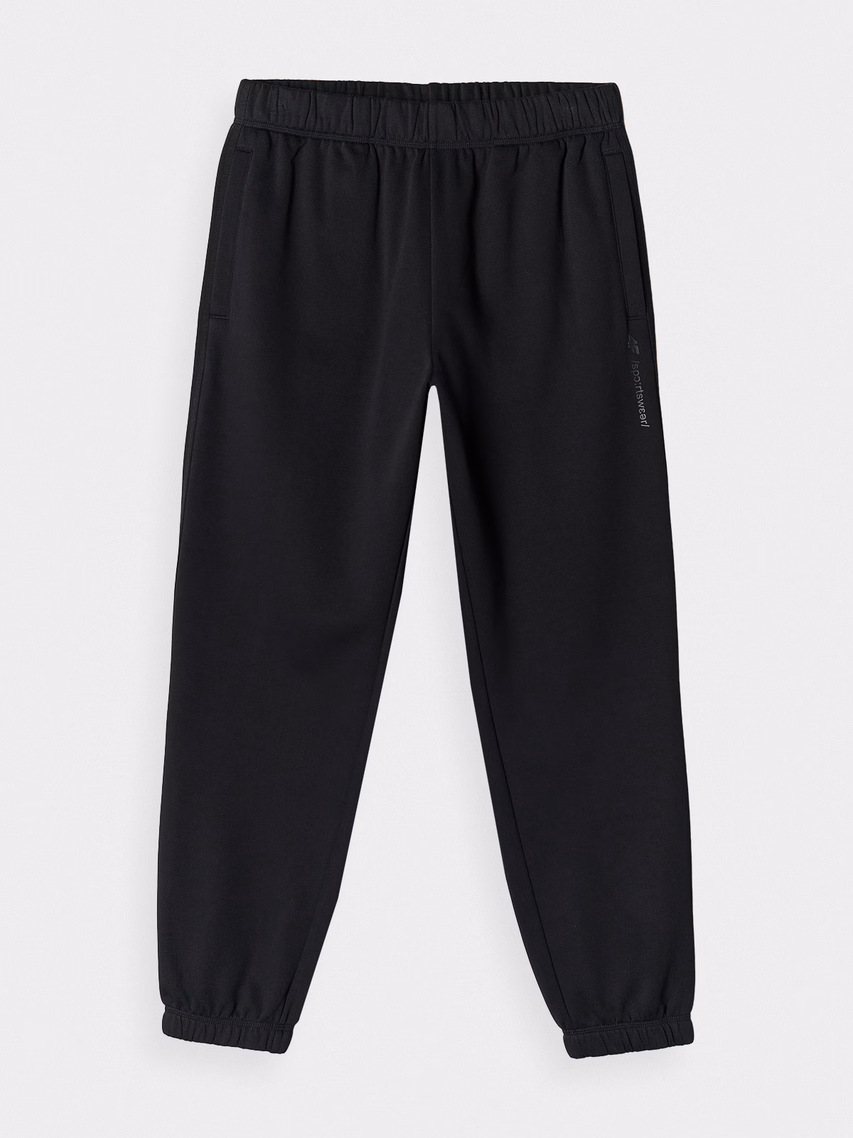 Spodnie dresowe joggery męskie - niebieskie