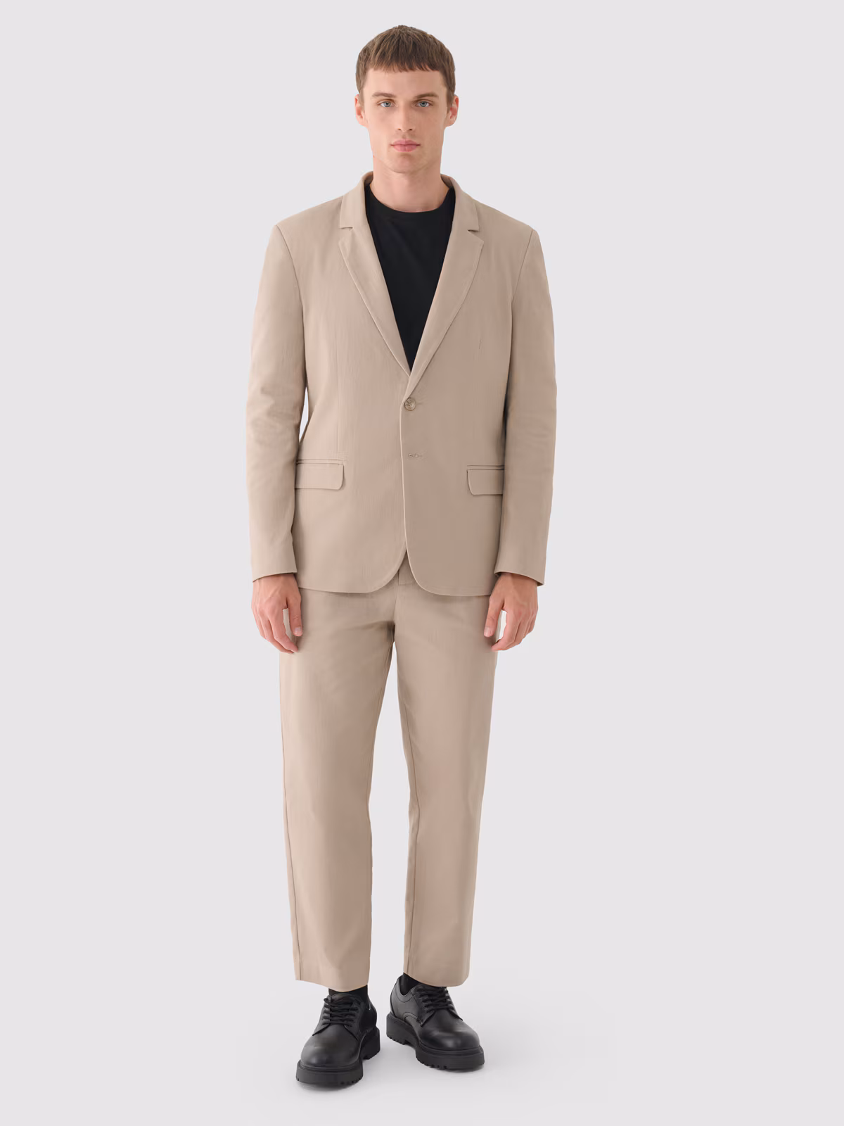 Marynarka regular męska Outhorn - beżowa