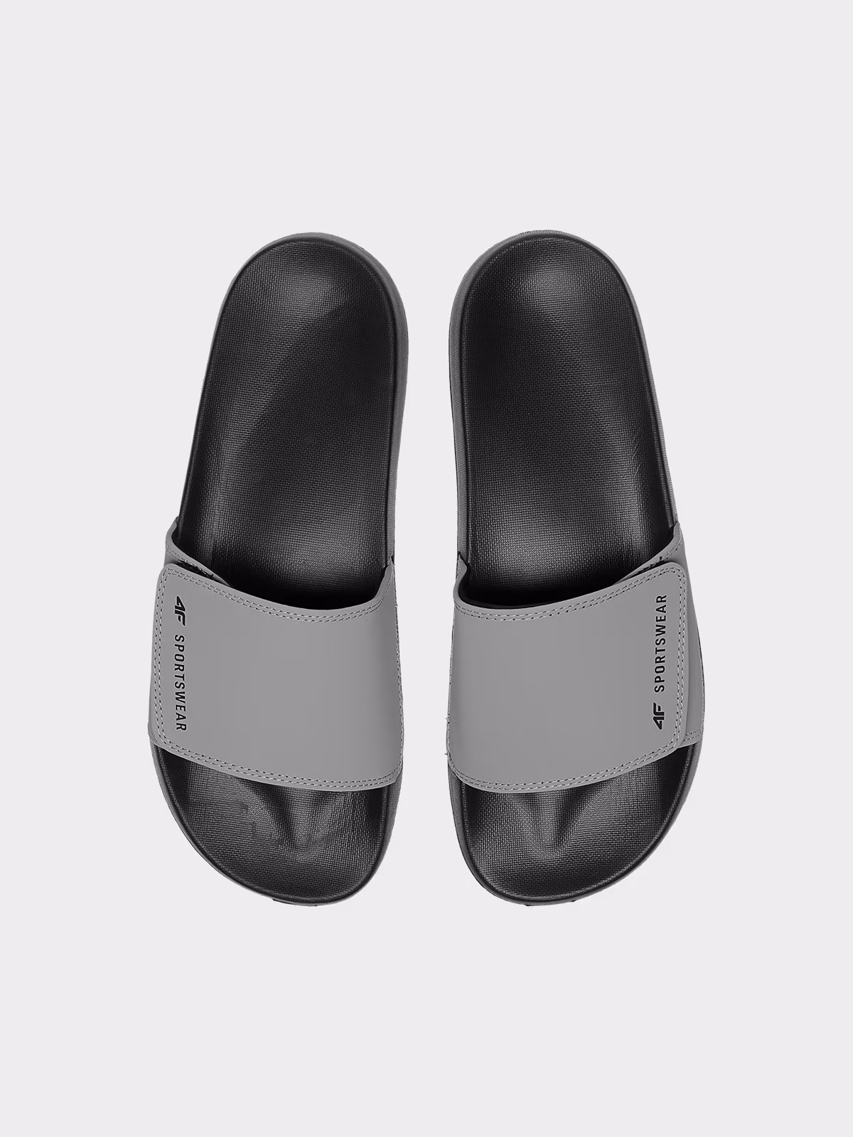 Klapki męskie - szare