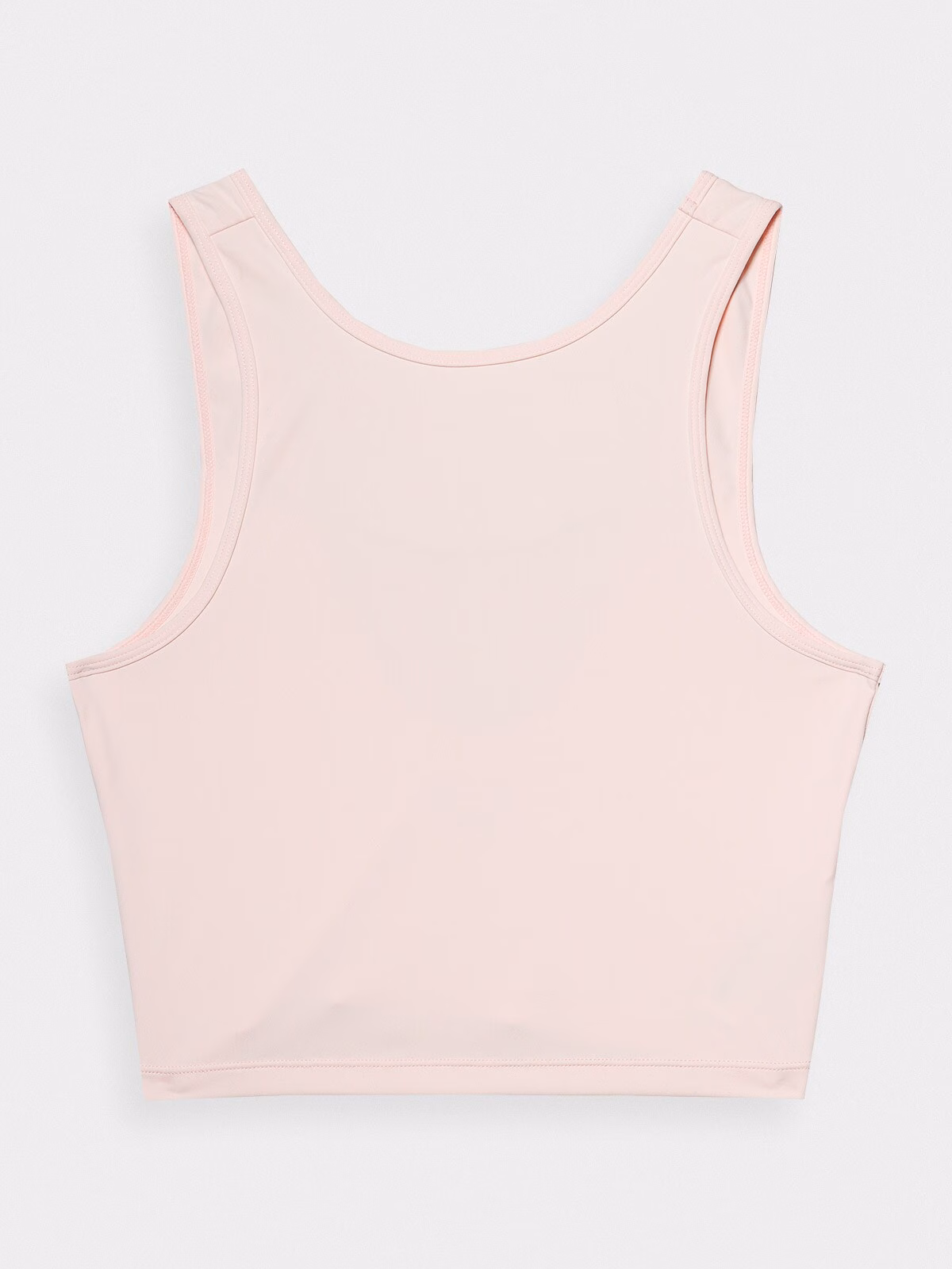 Crop top z wycięciem na plecach damski