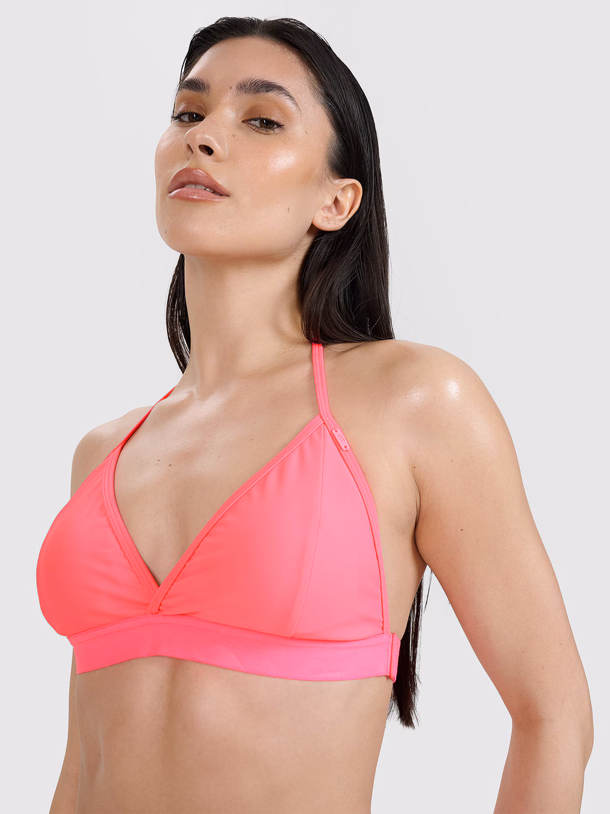 Góra od bikini damska - różowa