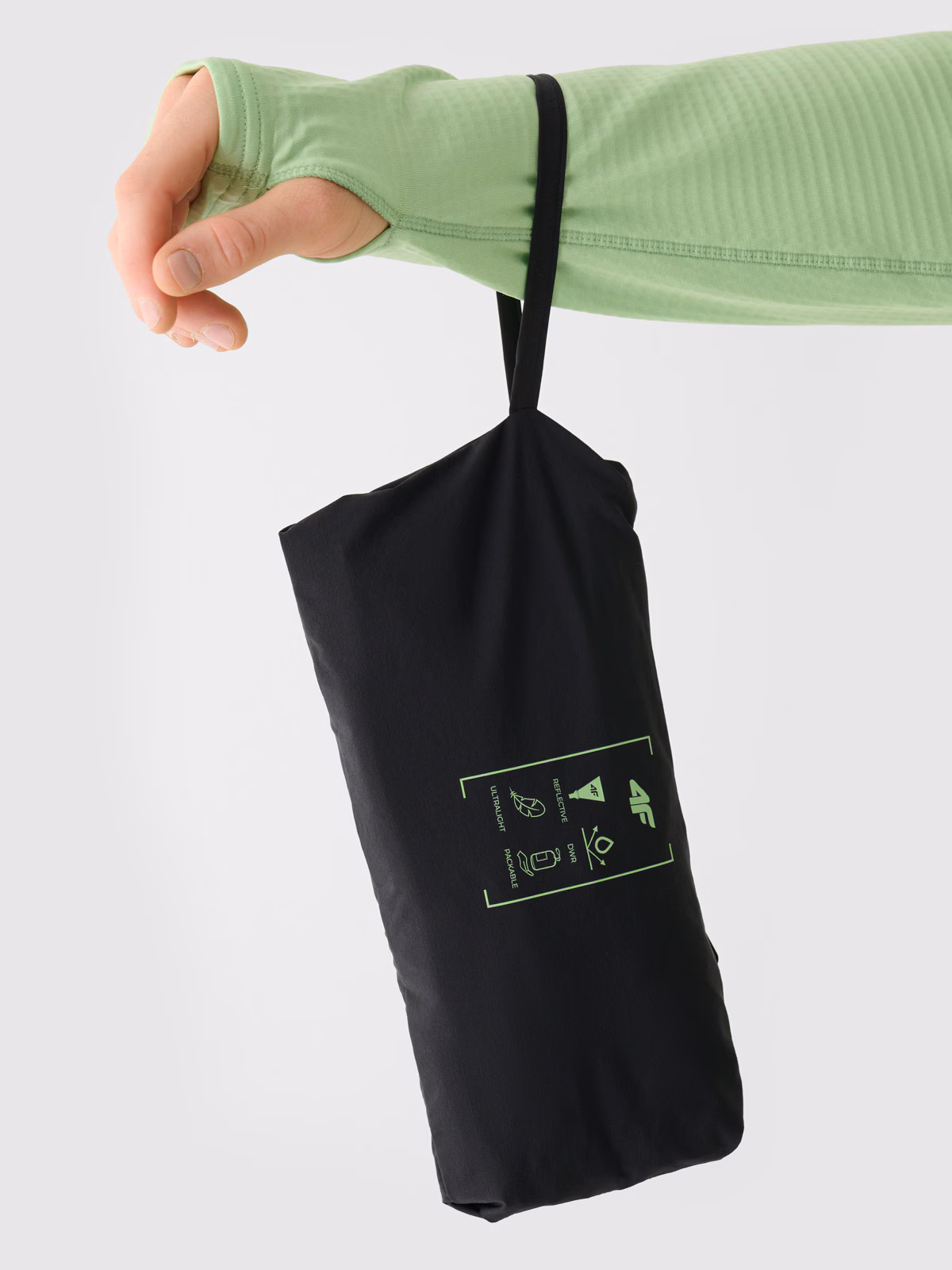 Bezrękawnik do biegania Ultralight męski - czarny