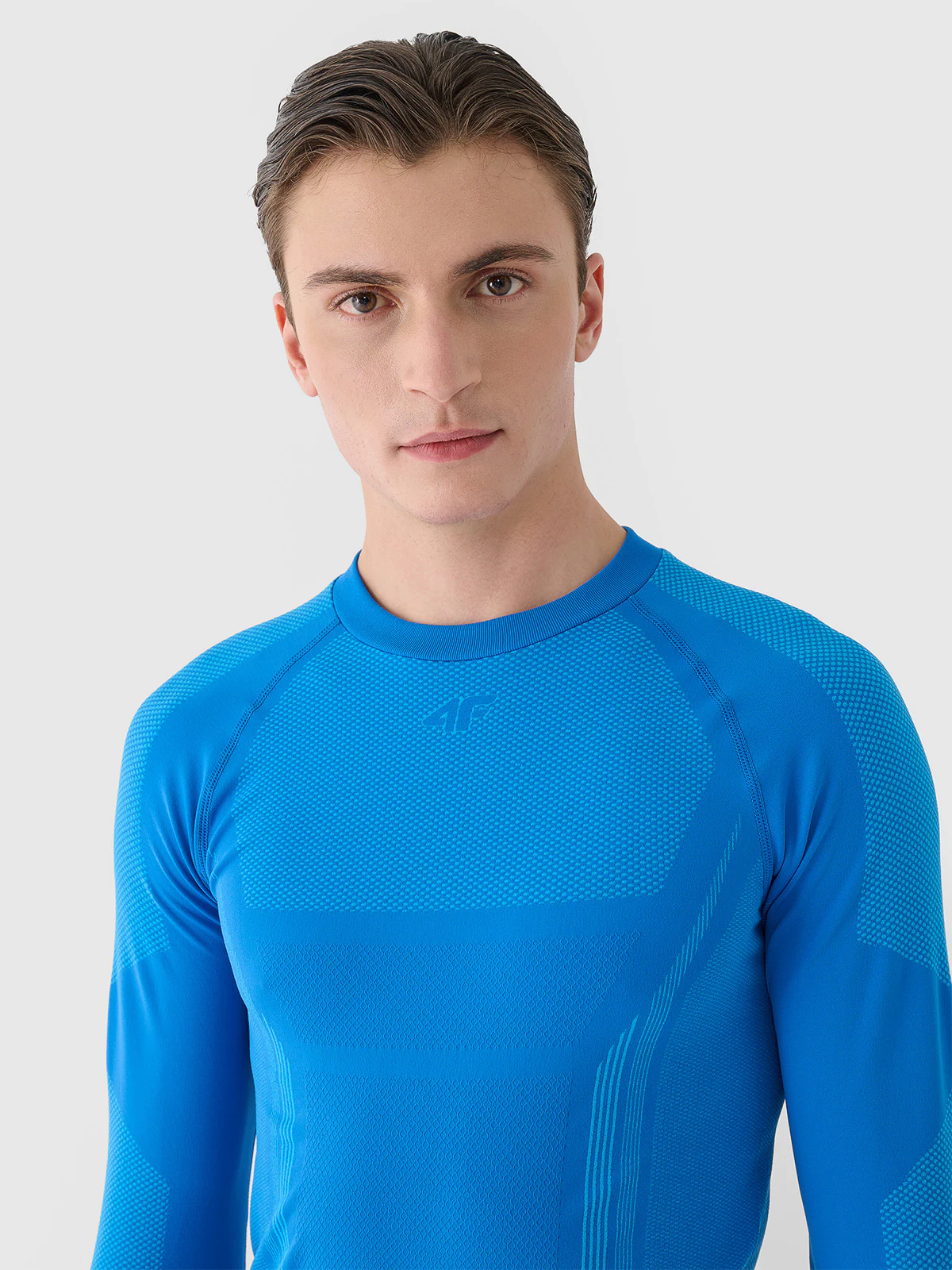 Bielizna termoaktywna bezszwowa (góra) męska - czerwona