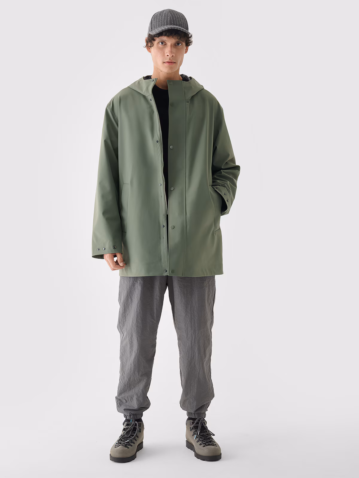 Kurtka wodoodporna membrana 10000 męska Outhorn - khaki