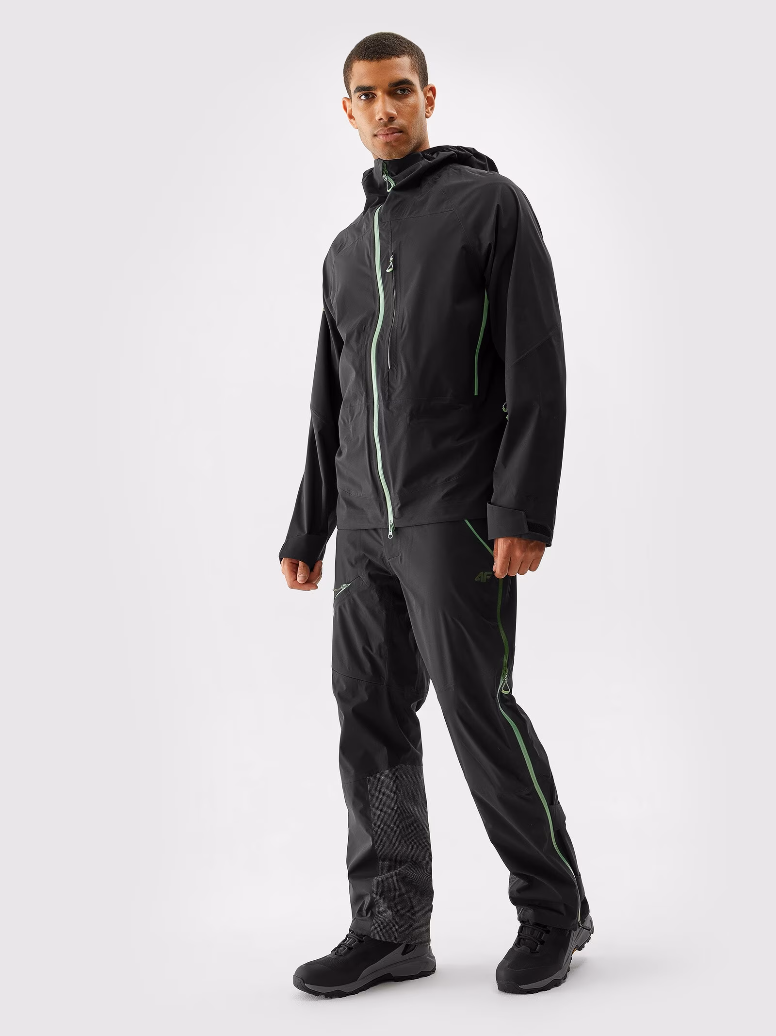Kurtka skiturowa 4FPRO wodoodporna membrana Dermizax 20000 męska - czarna