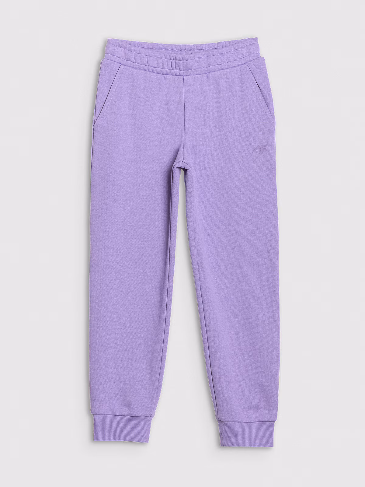 Spodnie dresowe joggery dziewczęce - różowe