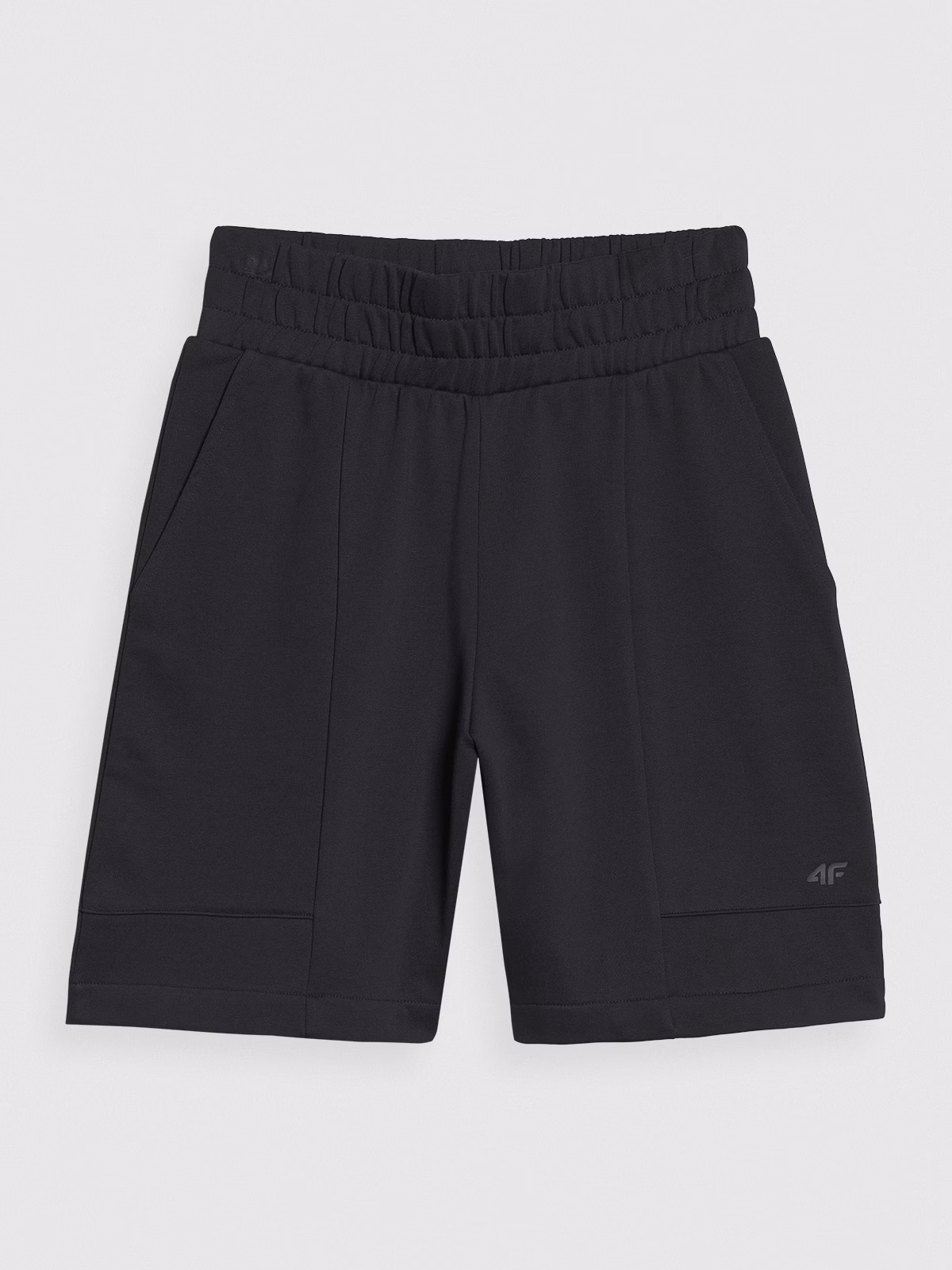 Spodenki dresowe damskie - czarne