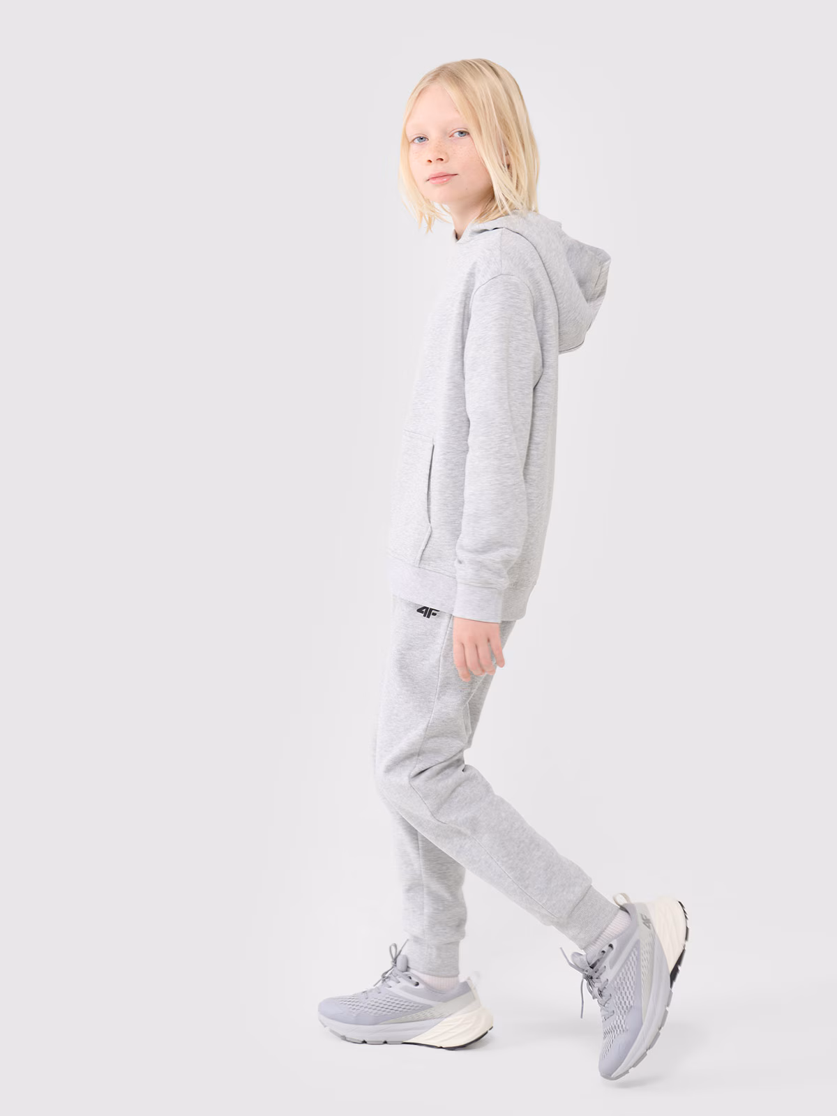 Spodnie dresowe joggery chłopięce - czarne