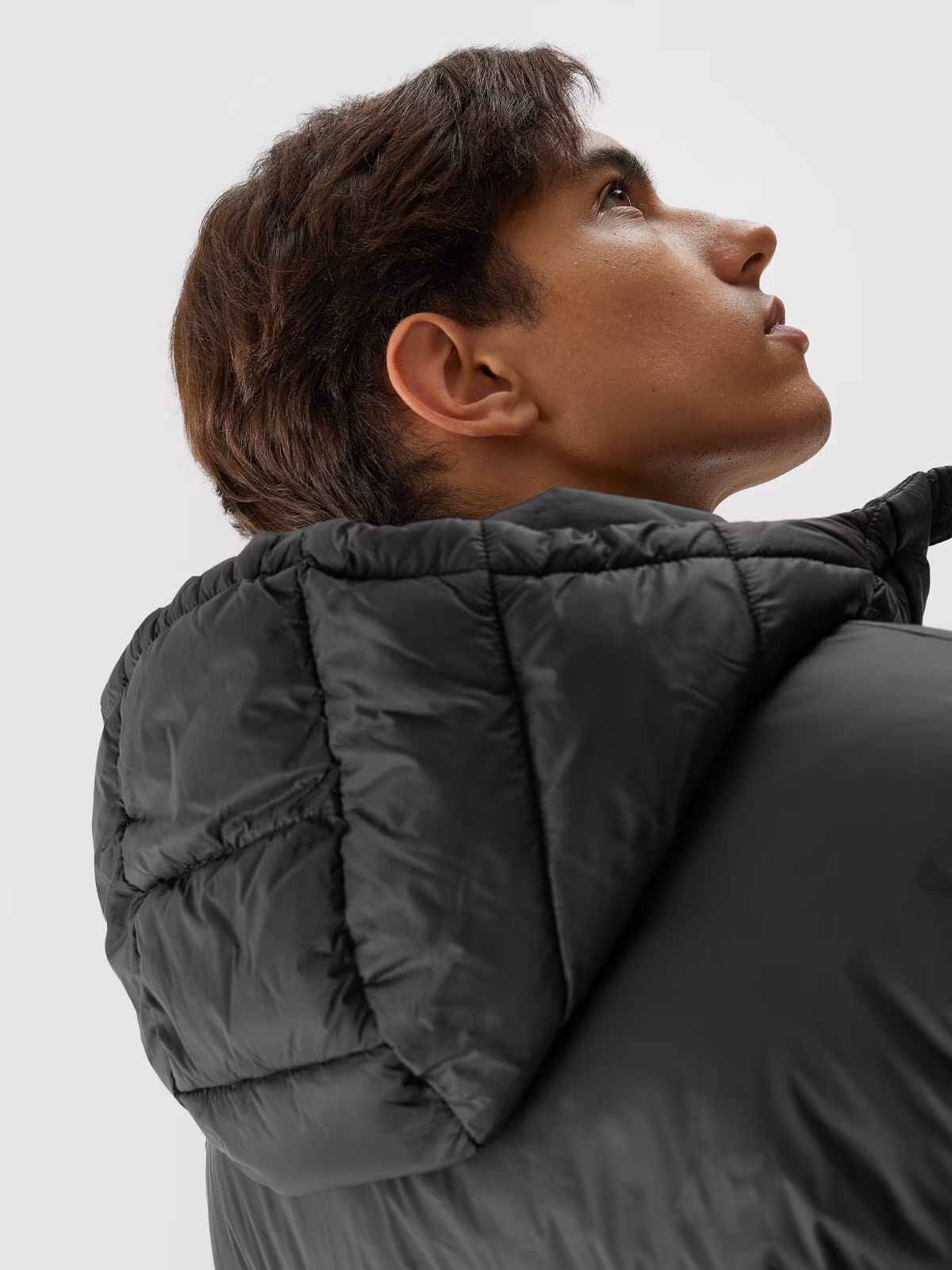 Kurtka zimowa puchowa z wypełnieniem syntetycznym męska