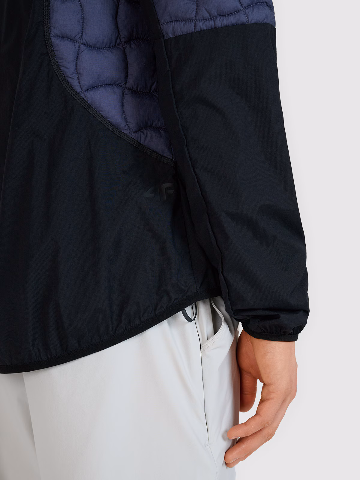 Kurtka puchowa trekkingowa z wypełnieniem Primaloft Black Insulation męska - niebieska