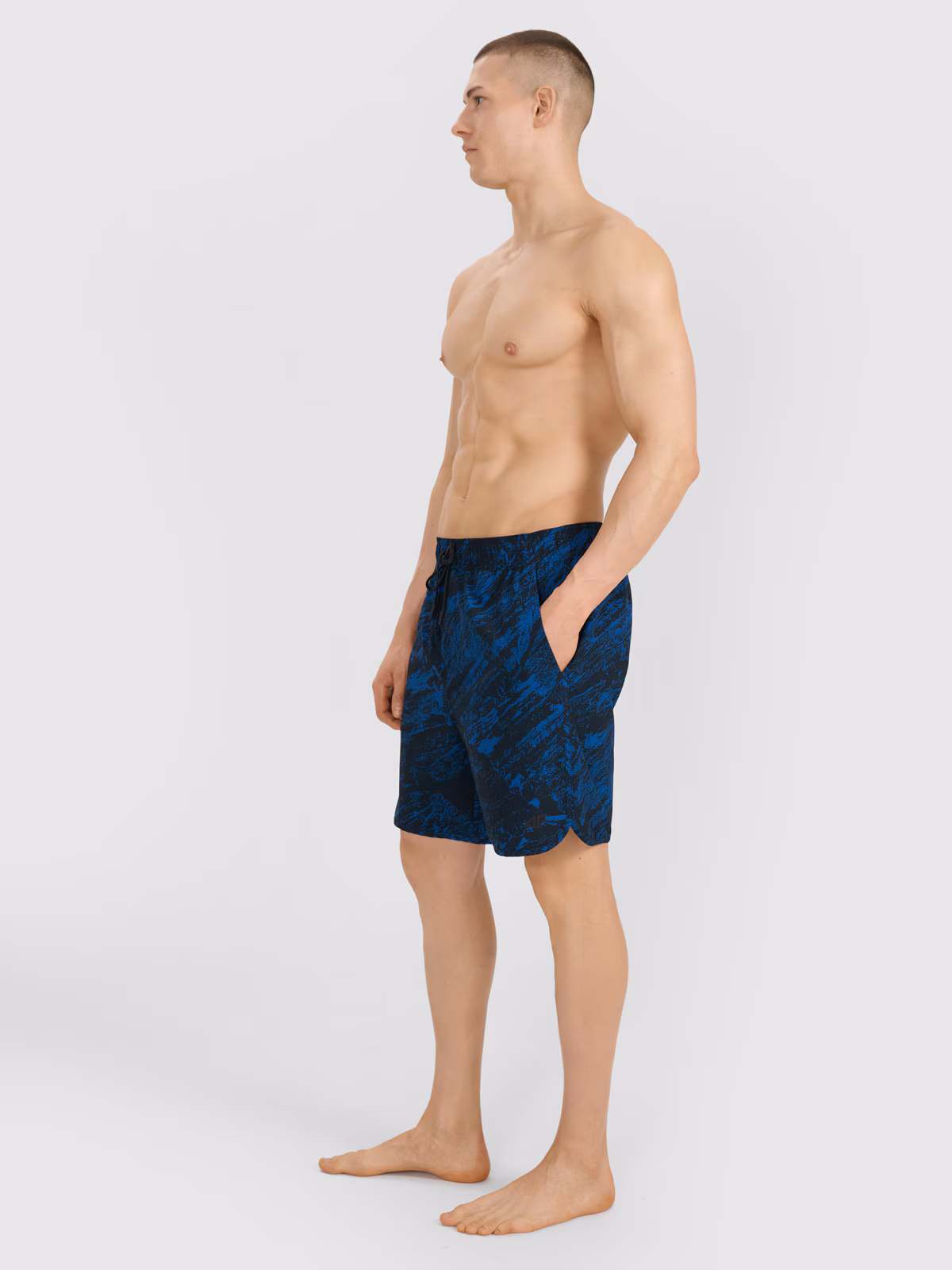 Spodenki plażowe męskie - granatowe