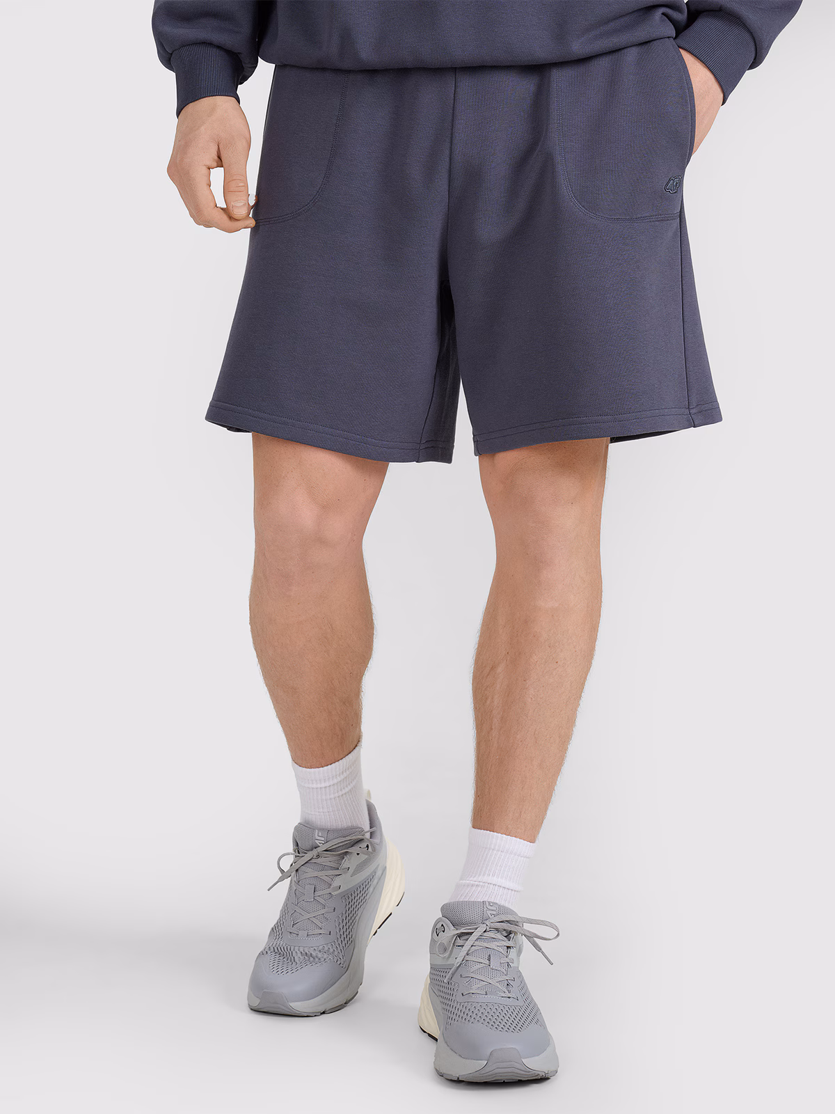 Spodenki dresowe uniseks - szare