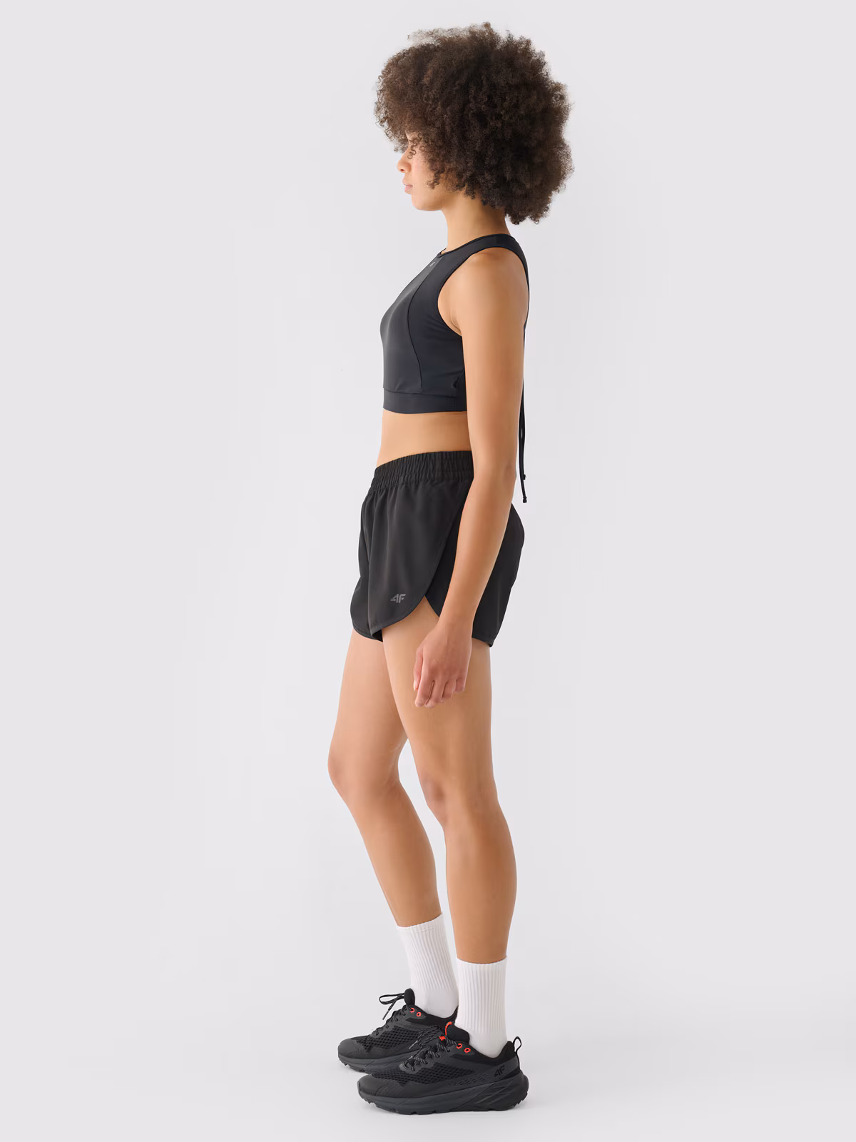 Spodenki plażowe damskie - fioletowe